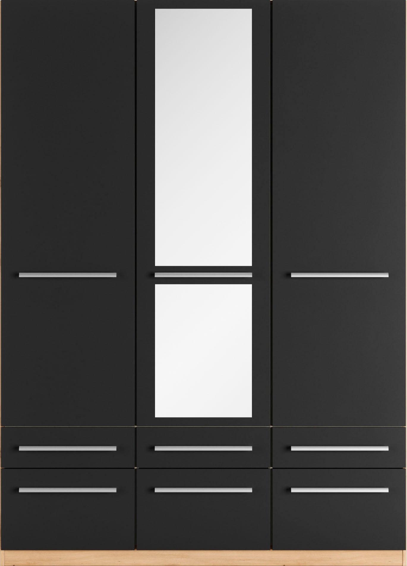 priess Kleiderschrank "Schrank Garderobe Wäscheschrank Barcelona in 5 Breit günstig online kaufen