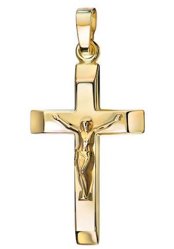 Kettenanhänger »Schmuck Geschenk Gold 333 585 750 Halsschmuck Anhänger Kreuz«, Made in...