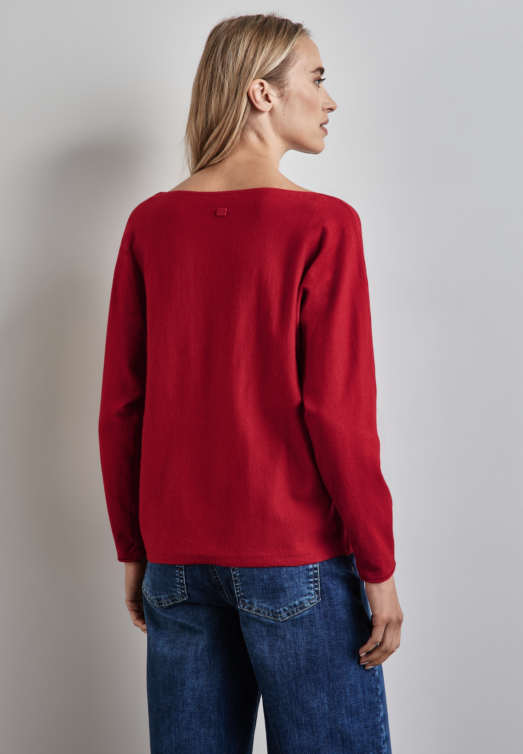 STREET ONE Strickpullover, mit U-Boot-Ausschnitt