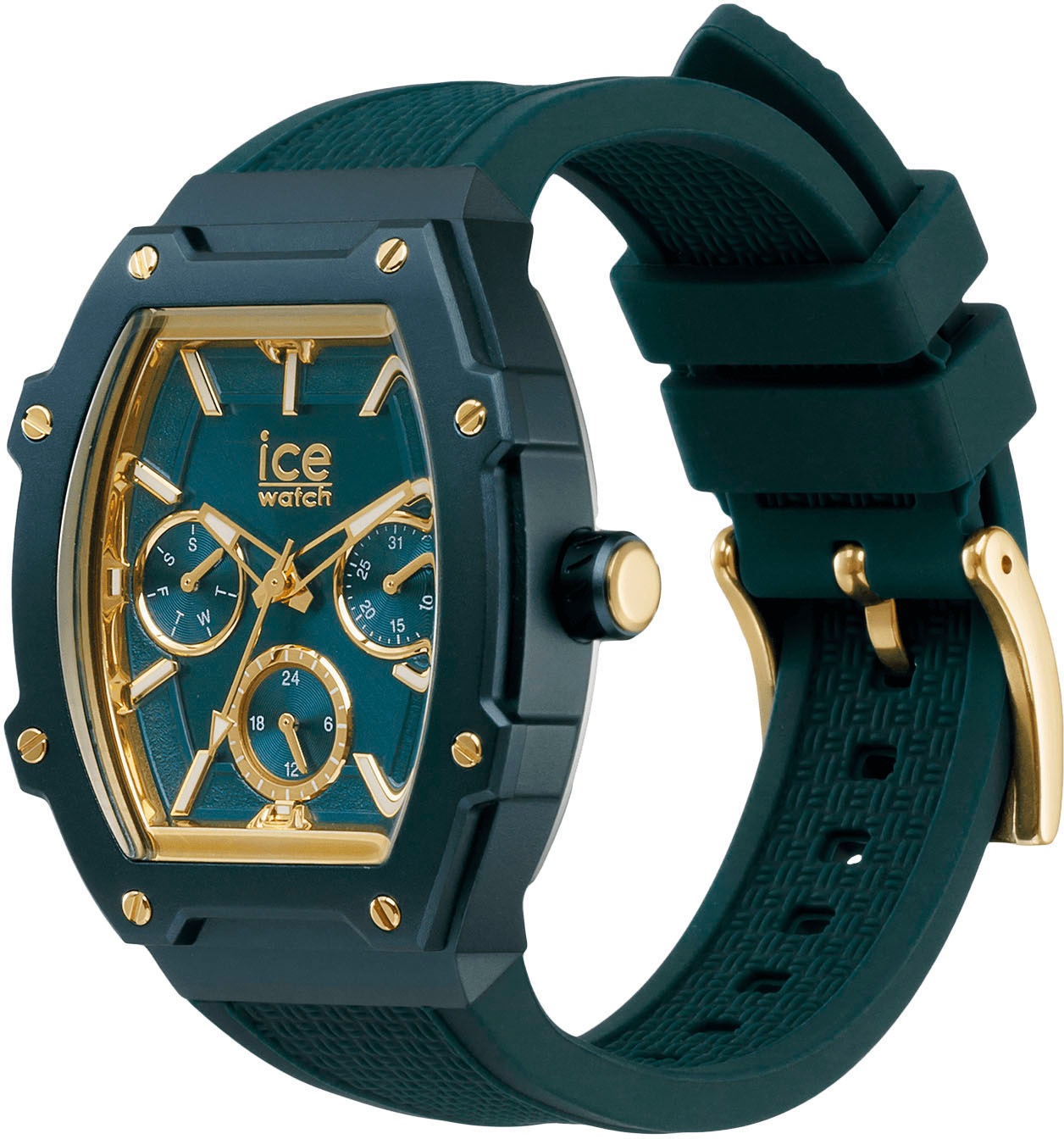 ice-watch Multifunktionsuhr »ICE boliday - Alu - Small - MT«, Quarzuhr, Armbanduhr, Damenuhr, analog, Datum, 12/24-Stunden-Anzeige