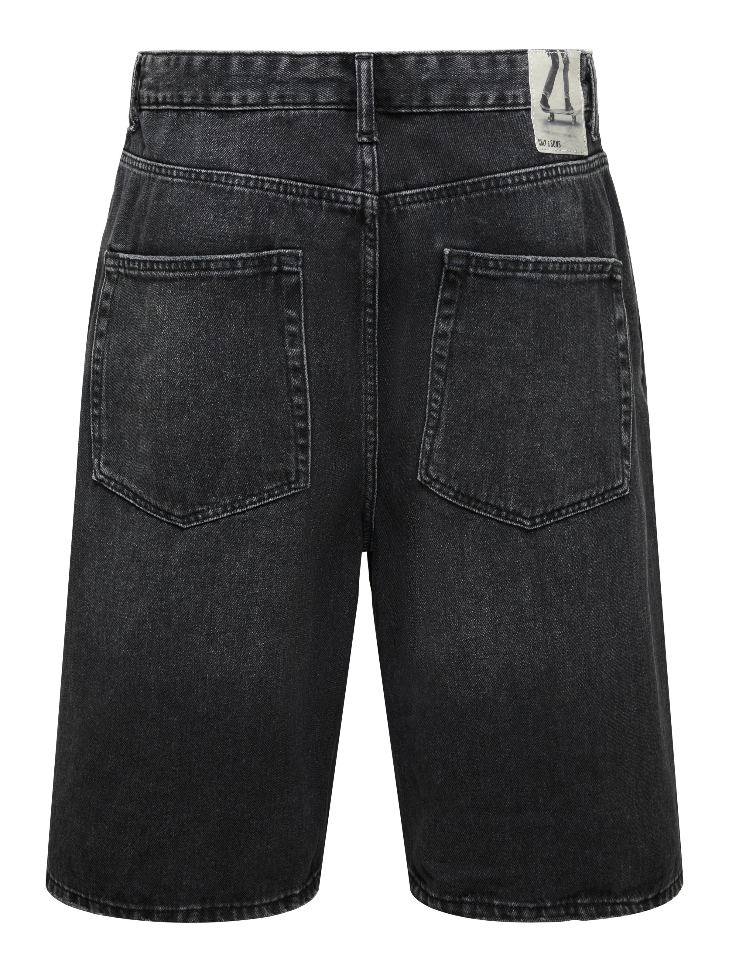 ONLY & SONS Onscarl Ball WB 2957 Tai Shorts Washed Black XL 3