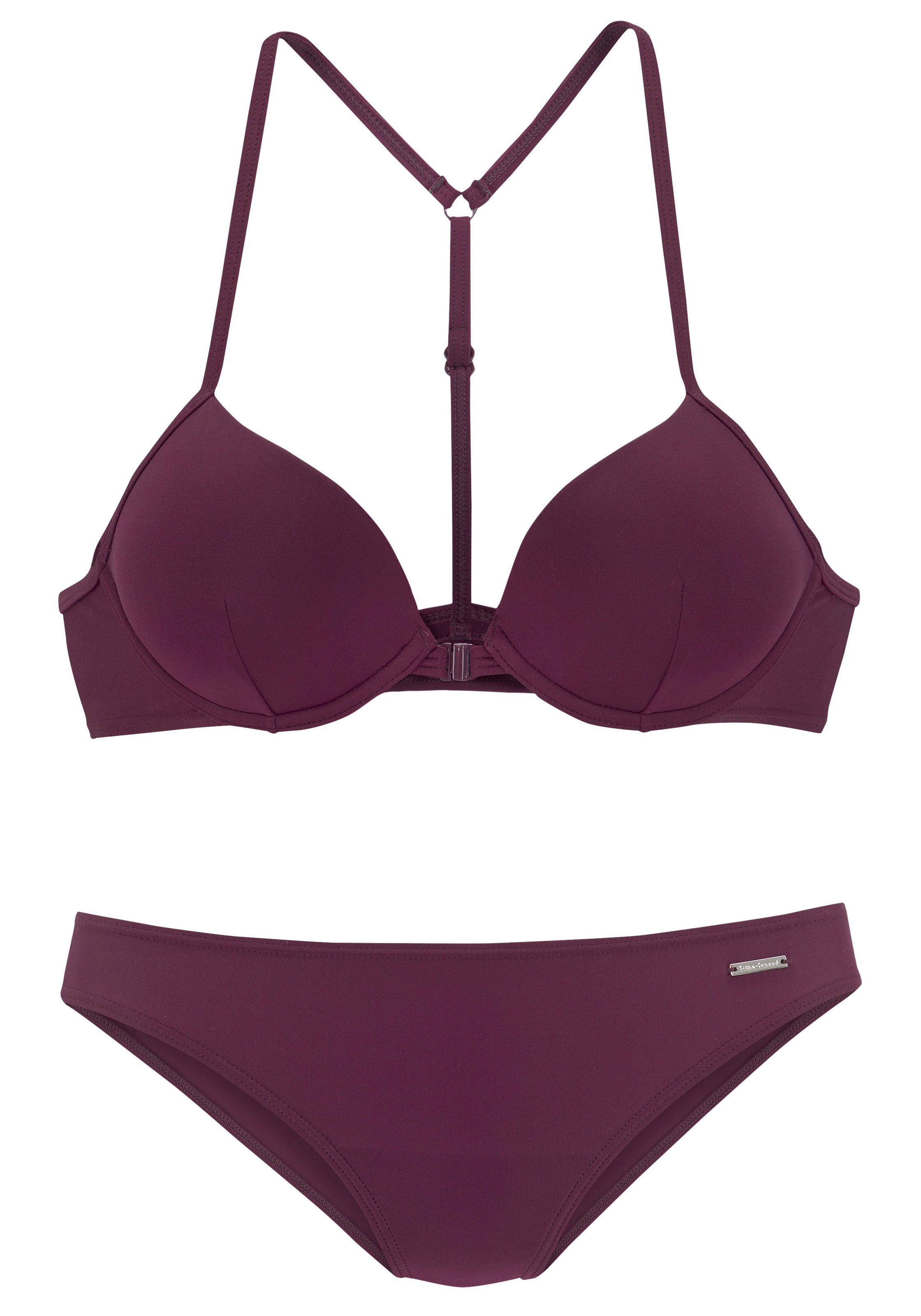 Bruno Banani Push-Up-Bikini mit Vorderverschluss günstig online kaufen