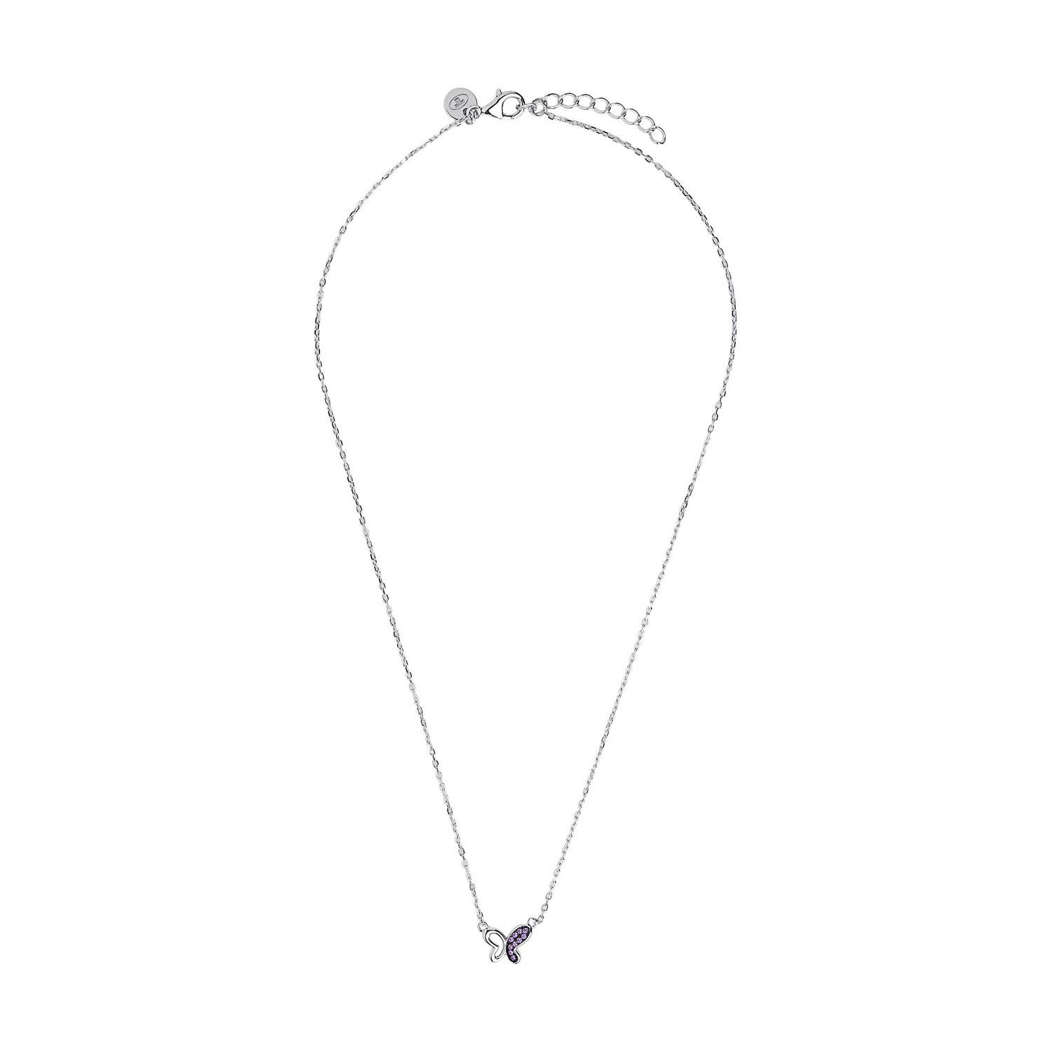 TOM TAILOR Kette mit Anhänger »Schmetterling-Motiv« mit Zirkonia (synth.)