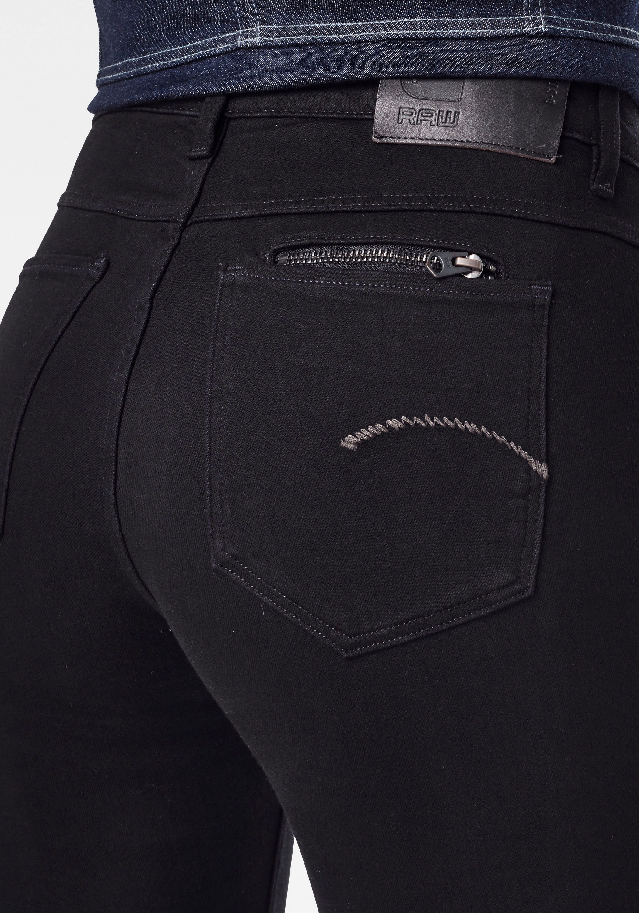 G-Star RAW Straight-Jeans »Noxer Straight«, mit Reißverschlusstasche über der Gesäßtasche hinten