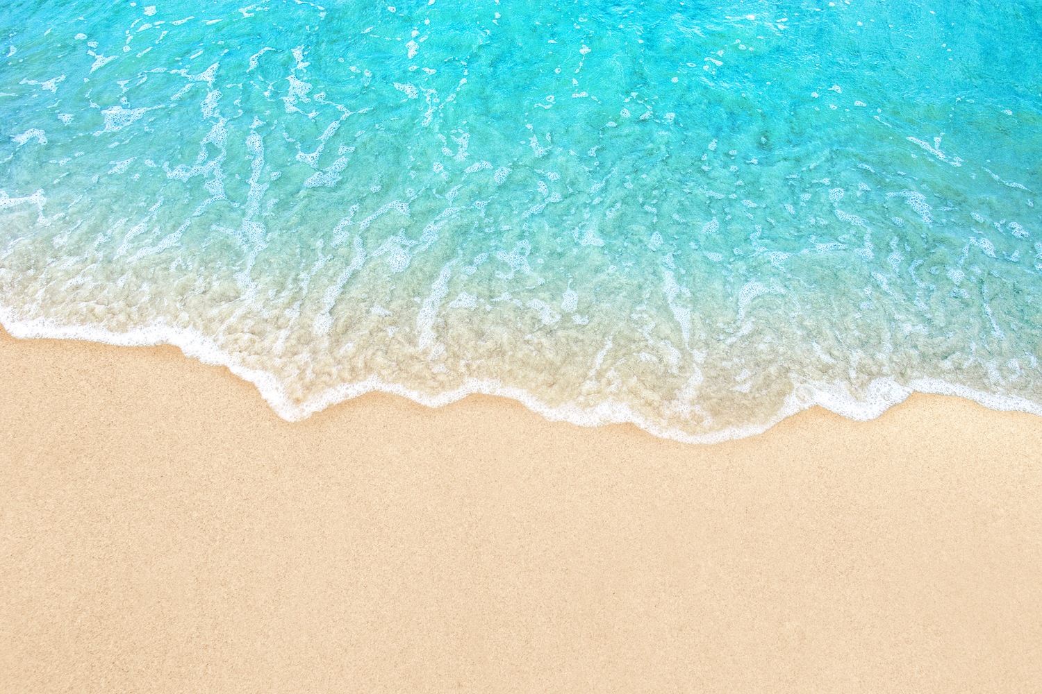 queence Wandsticker »Beach«, (1 St.), Selbstklebend, kinderleichte Anbringung