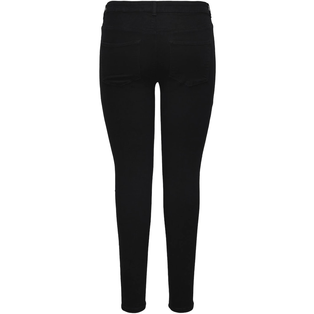Damenmode Jeans ONLY CARMAKOMA Jeansjeggings »CARHUBA«, mit hohem Elasthan-Anteil schwarz