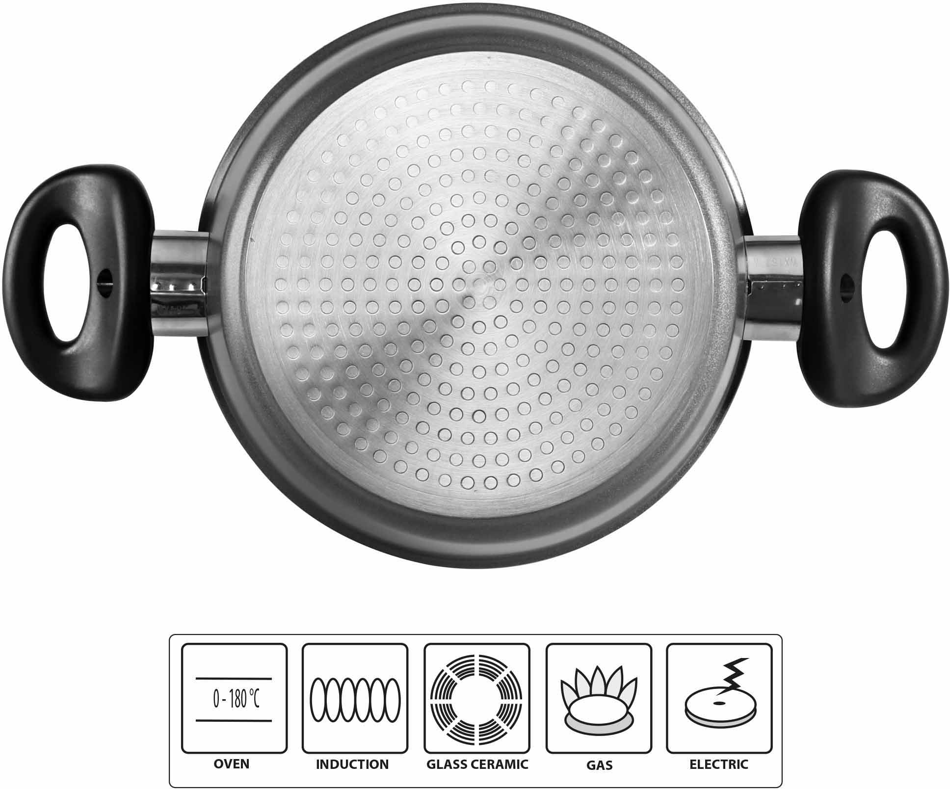 STONELINE Kochtopf 1 Stk. tlg. Aluminium