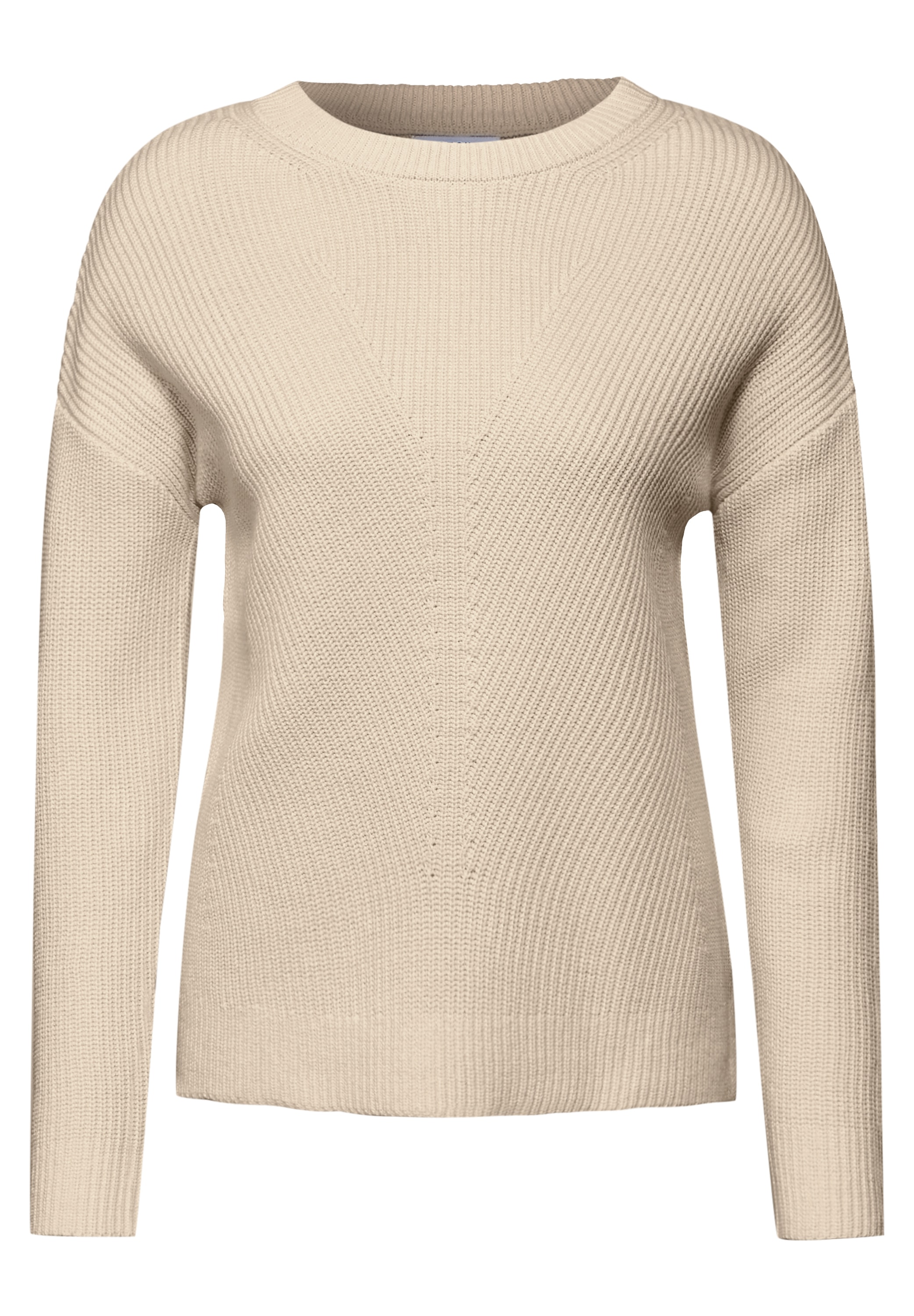 Cecil Strickpullover, mit Rundhalsausschnitt