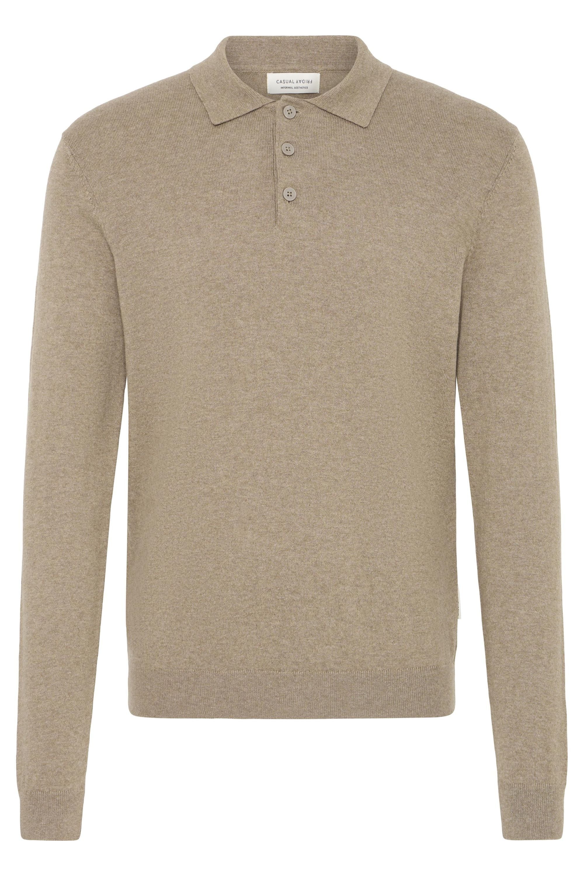 Casual Friday Longsleeve "Strickpullover CFFRODE" günstig online kaufen