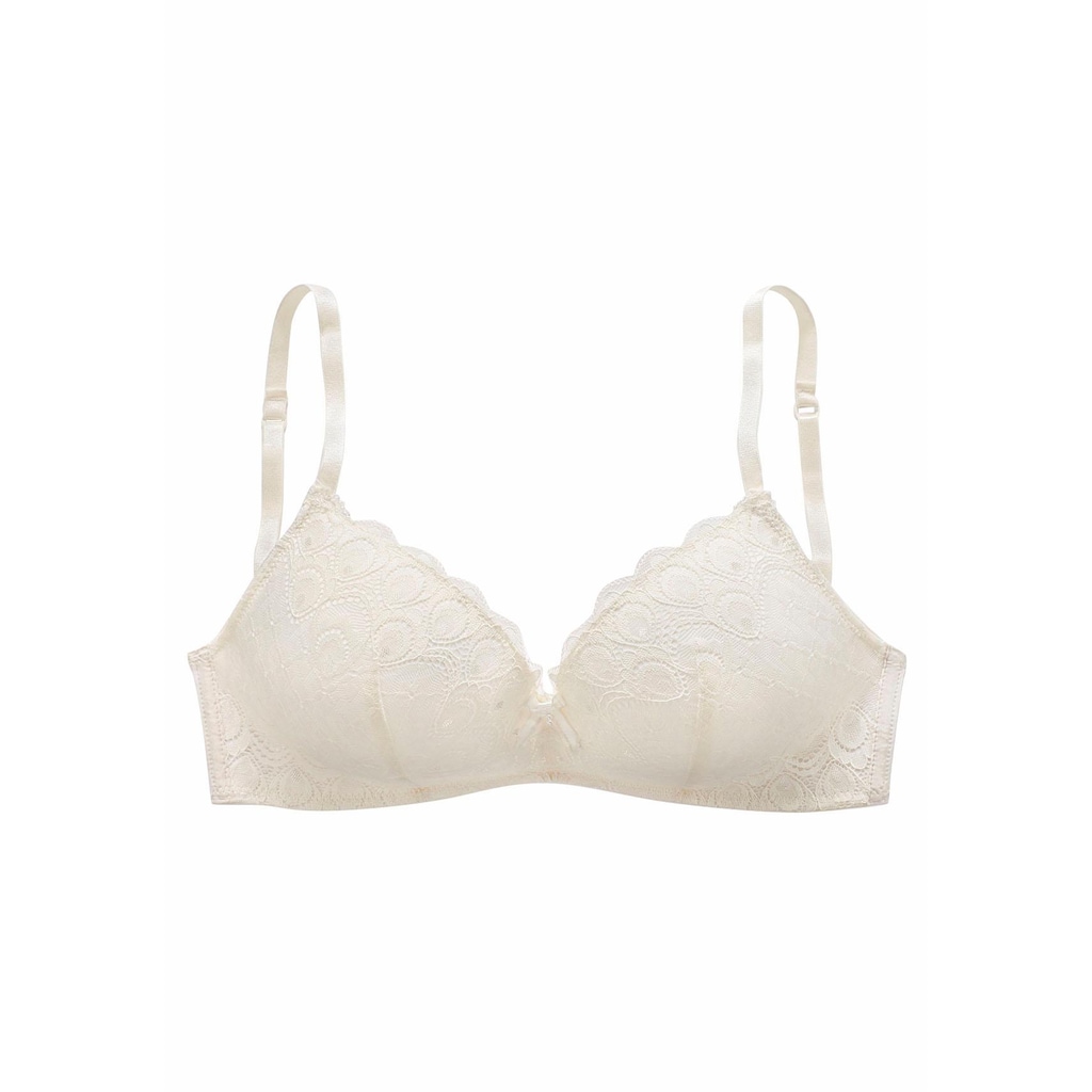 Nuance Bralette-BH, ohne Bügel mit Spitze, Dessous