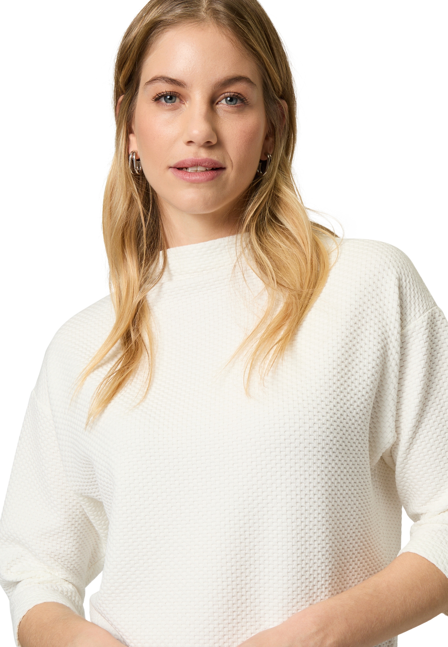 Zero Sweatshirt »zero Jerseyshirt mit Stehkragen«, Plain/ohne Details