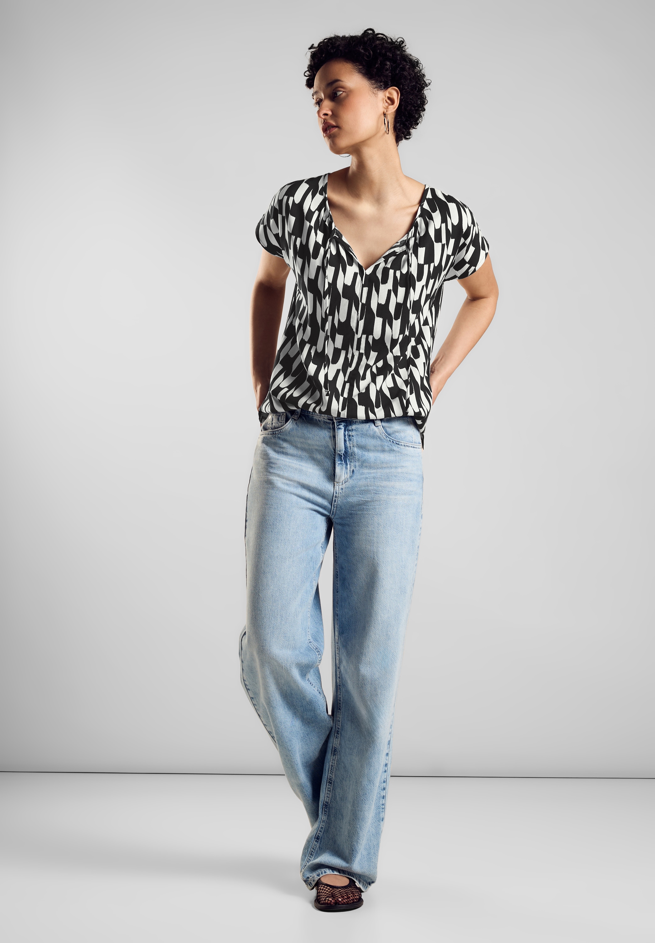 STREET ONE T-Shirt, aus softer Viskose