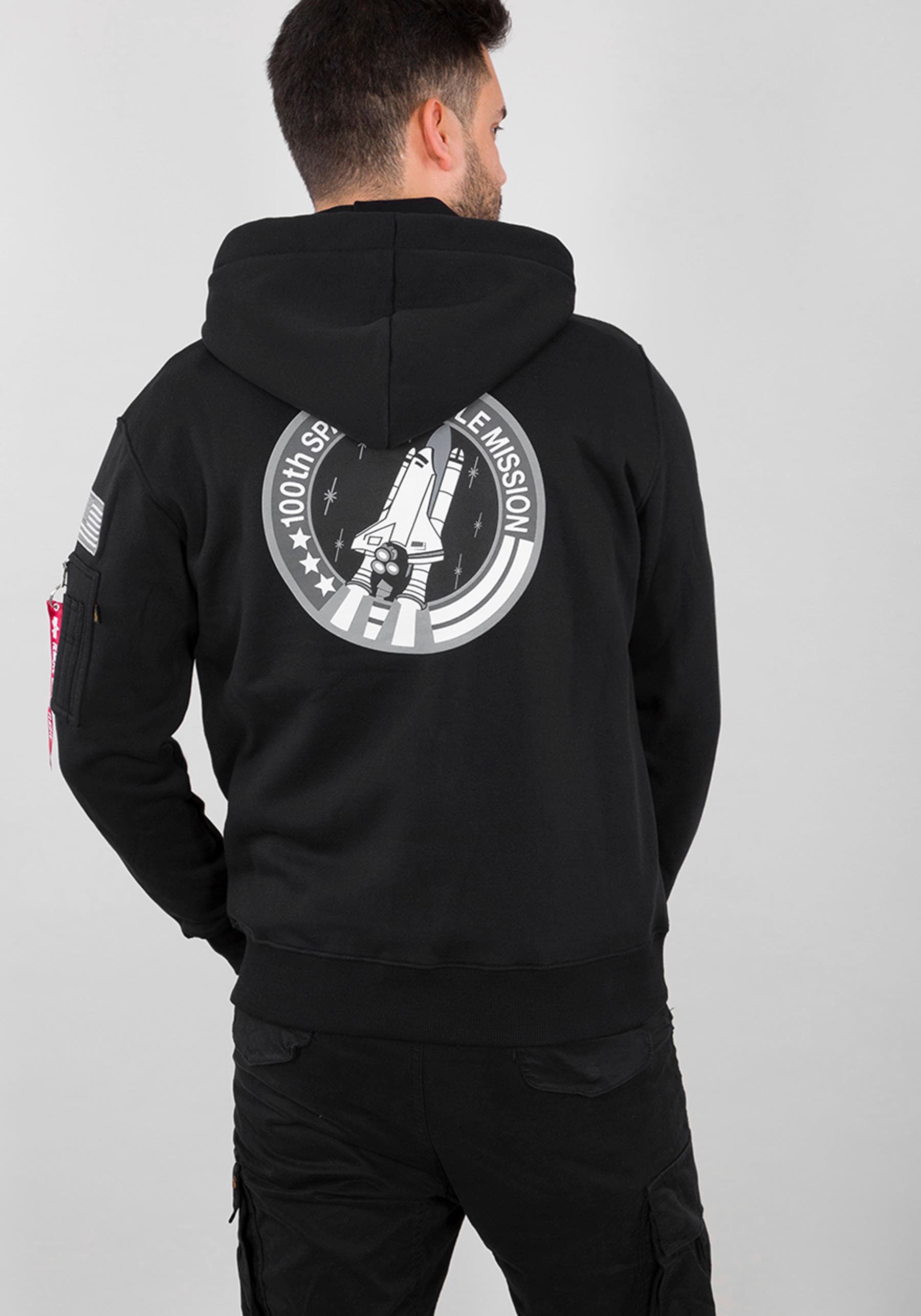 Alpha Industries Kapuzensweatshirt "Space Shuttle Hoody Sweat" günstig online kaufen