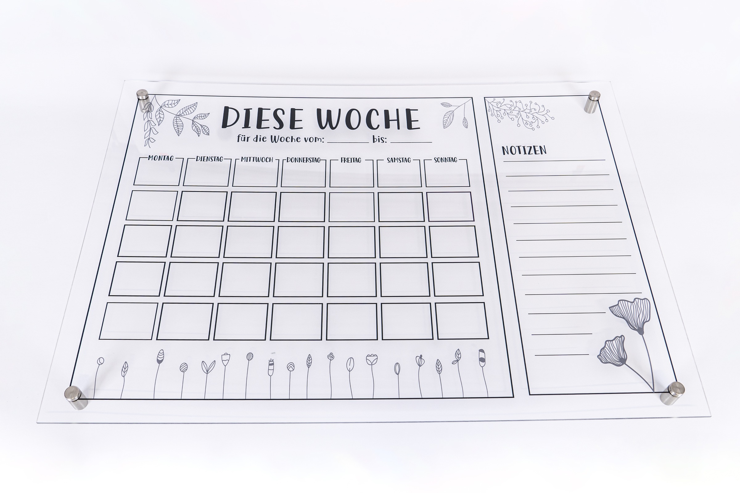 queence Wanddekoobjekt "Flower", (1 St.), inkl. Wandhalterung günstig online kaufen