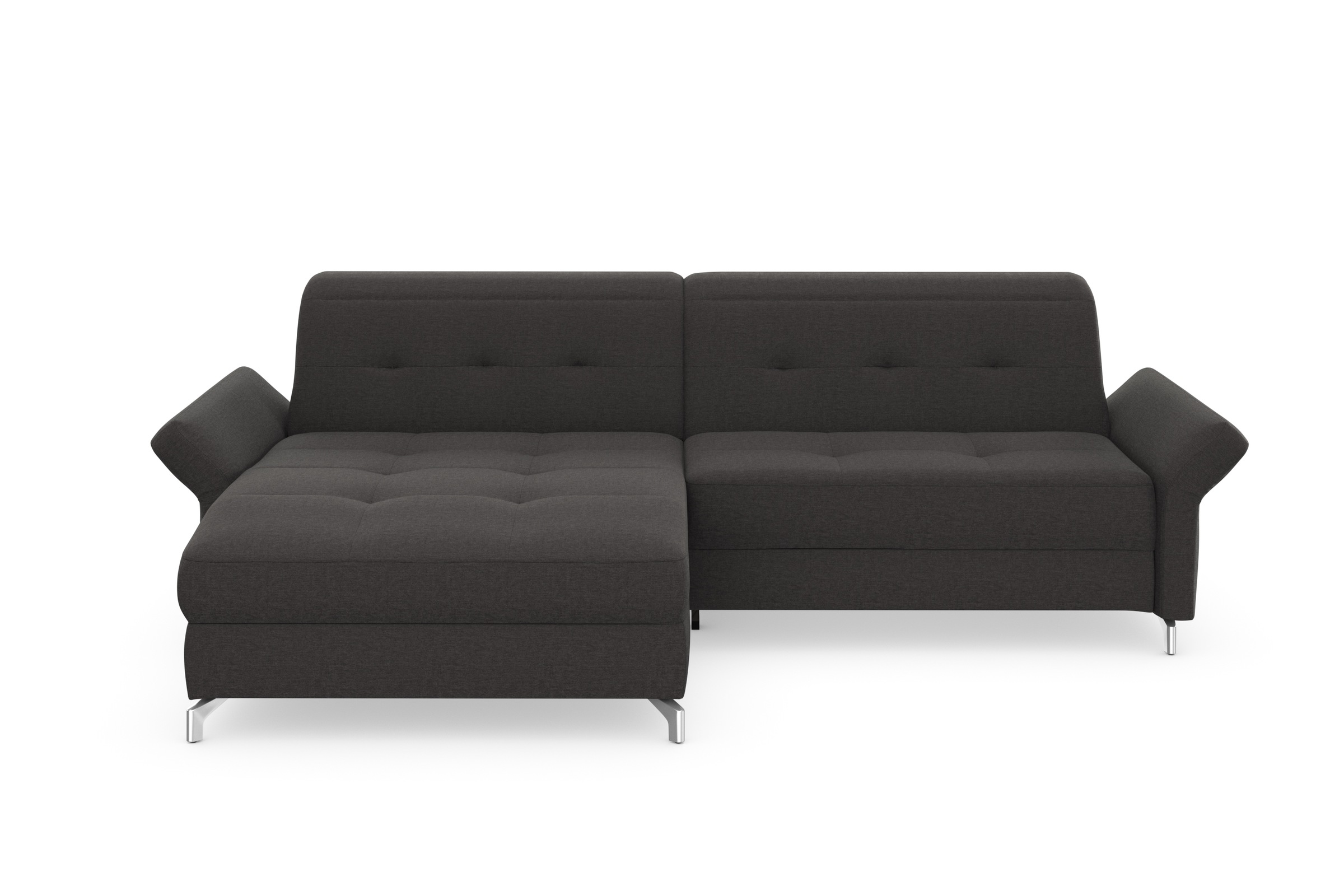 Home affaire Ecksofa "Maredo L-Form" Federkern, wahlweise auch mit Kopfteil günstig online kaufen