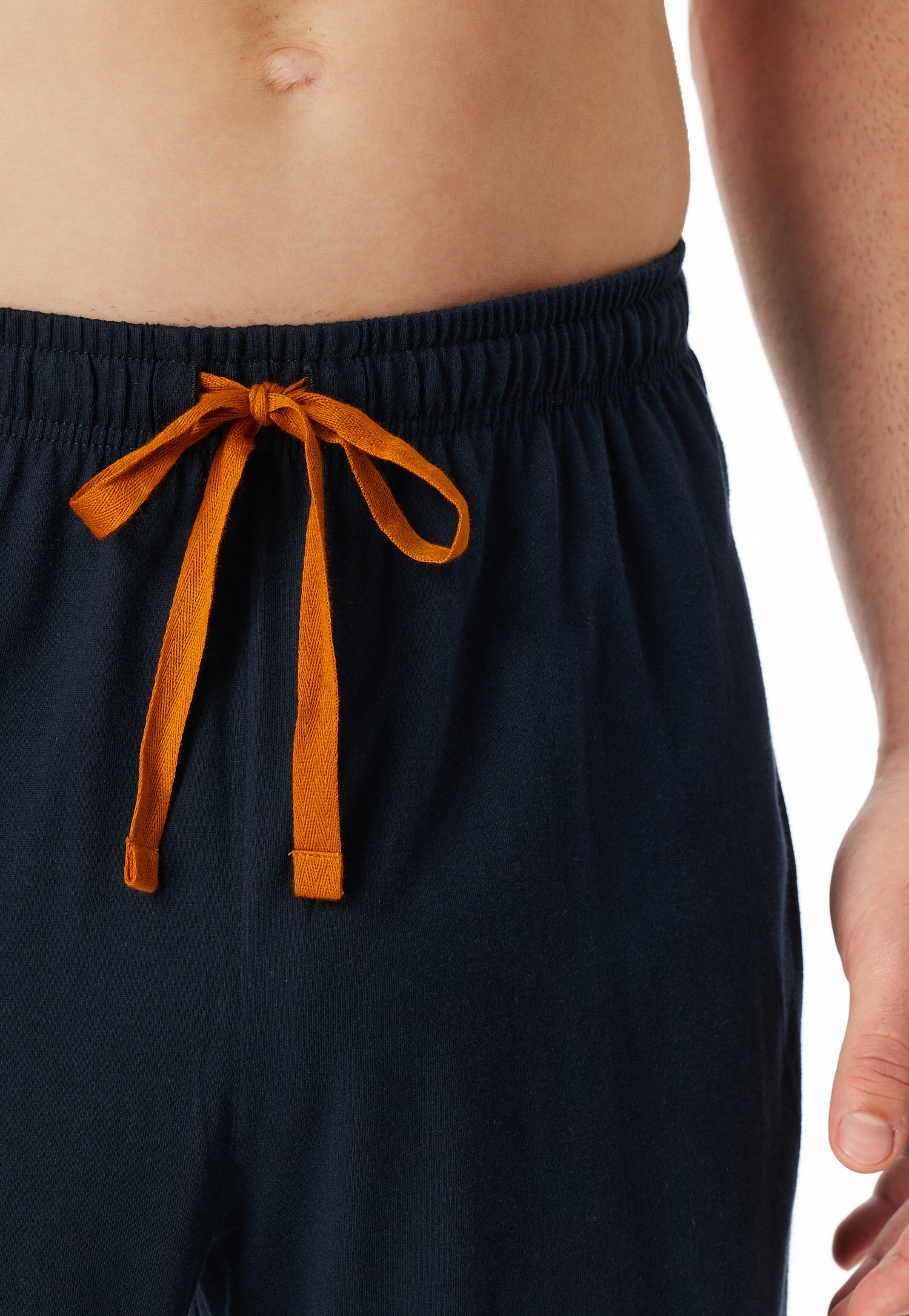 Schiesser Schlafanzug »Casual Nightwear« 2 tlg. Rundhalsausschnitt, langärmelig, gestreift, Baumwolle, Single Jersey