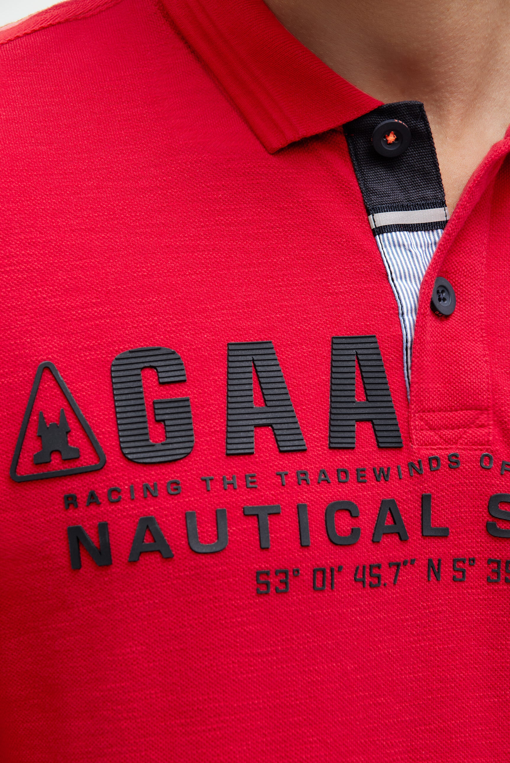 Gaastra Poloshirt mit Seitenschlitze