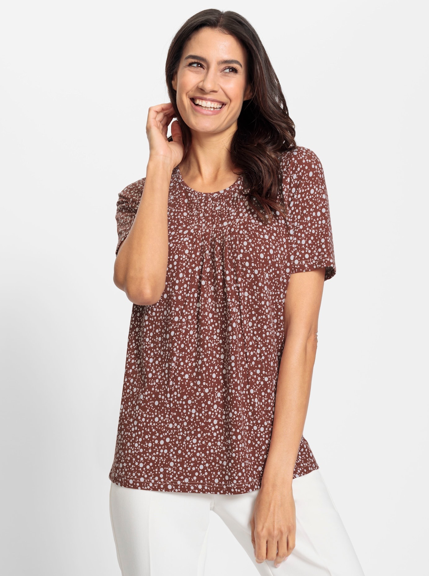 Inspirationen Print-Shirt »Tunikashirt«, (1 tlg.)