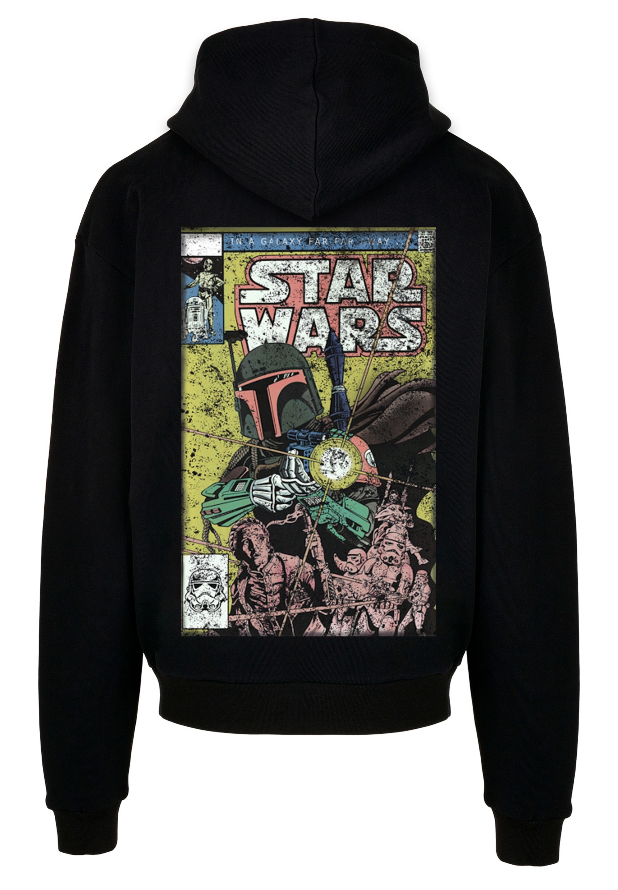 F4NT4STIC Kapuzenpullover »Star Wars Boba Fett Comic«, Print