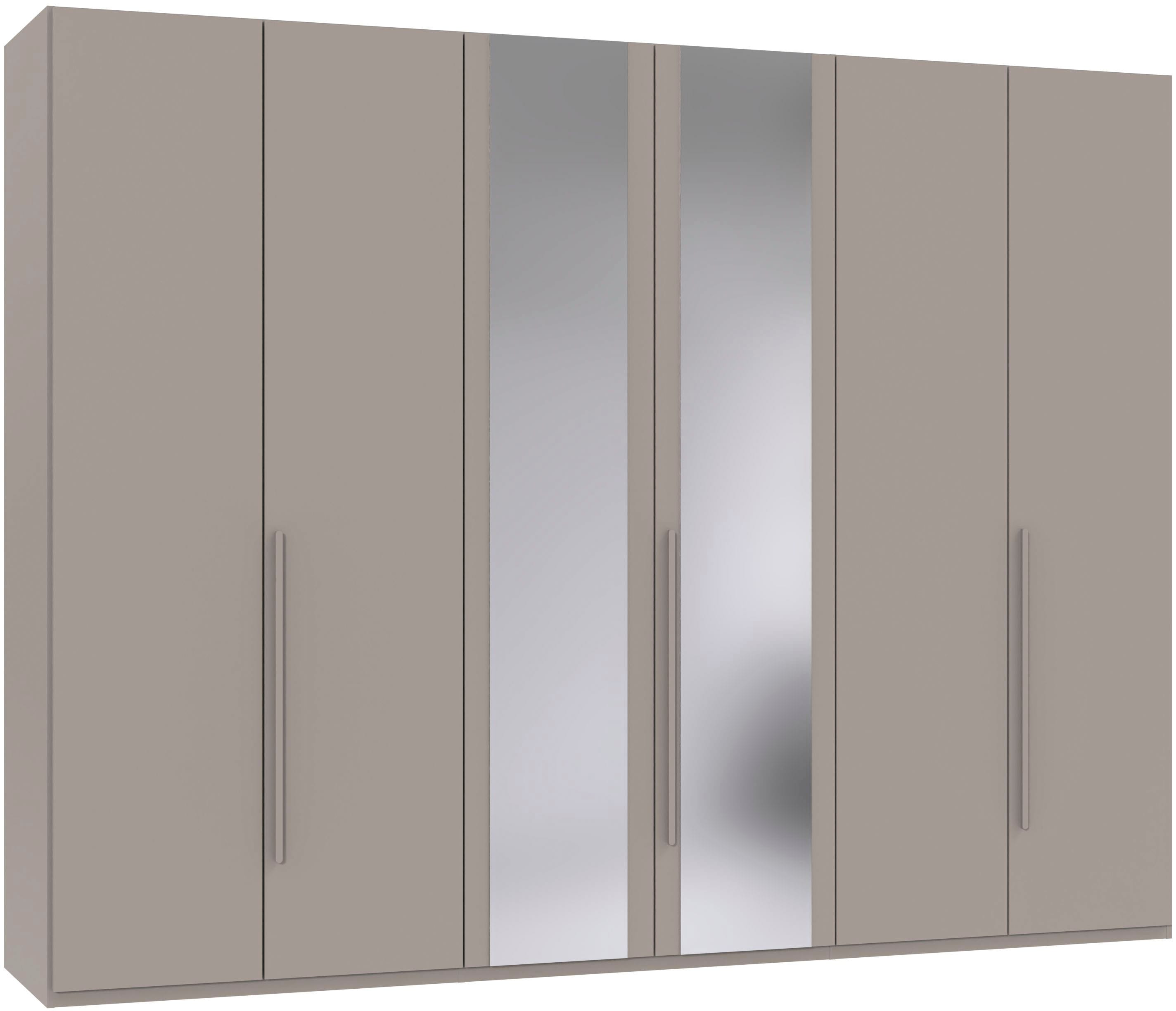 Wimex Drehtürenschrank "London in den Breiten 180cm, 225cm und 270cm erhältlich, inkl. Spiegel" Kleiderschrank wahlweise mit Basic- o. Premium-Ausstattung erhältlich