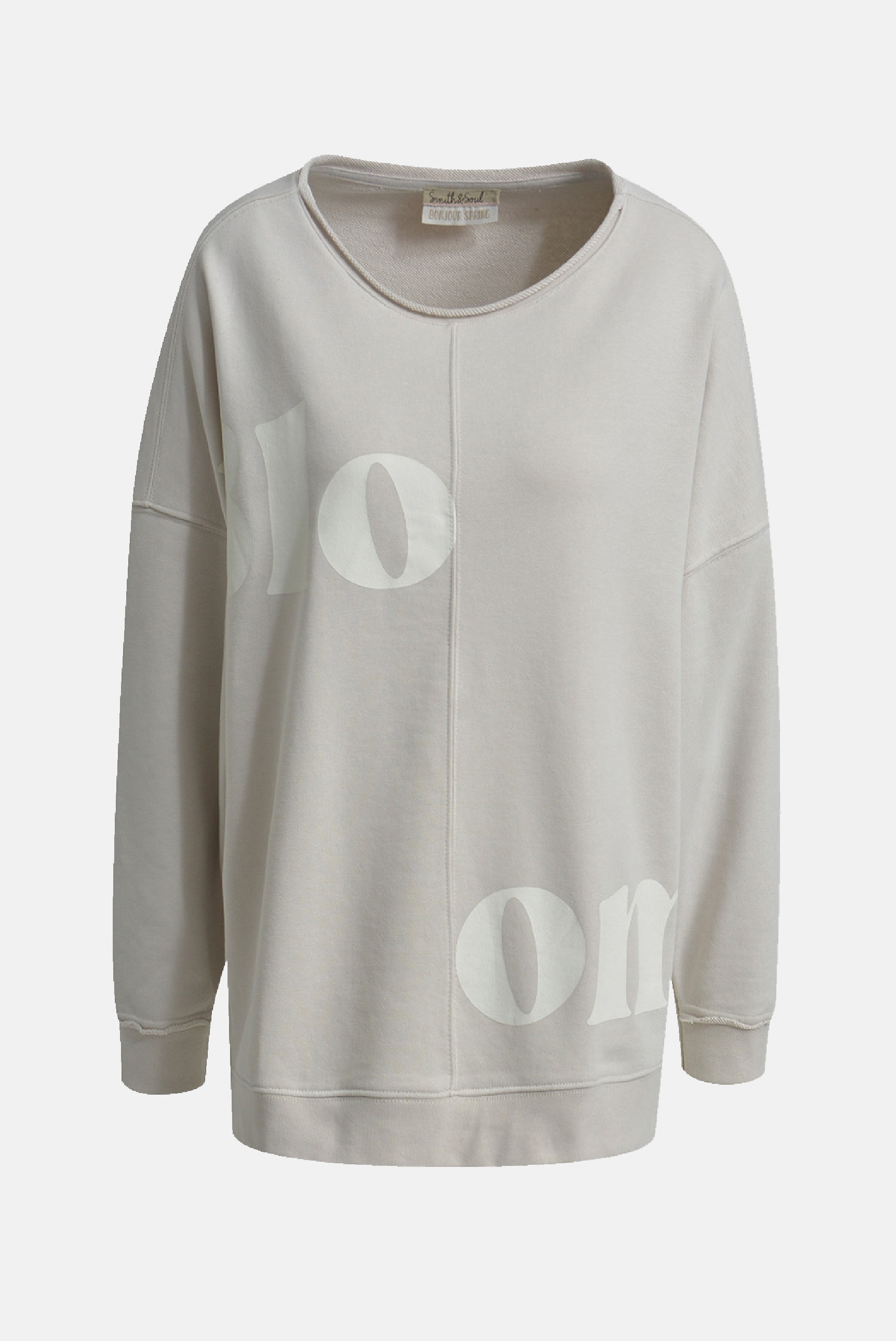 Smith & Soul Sweater mit Seitenschlitze günstig online kaufen