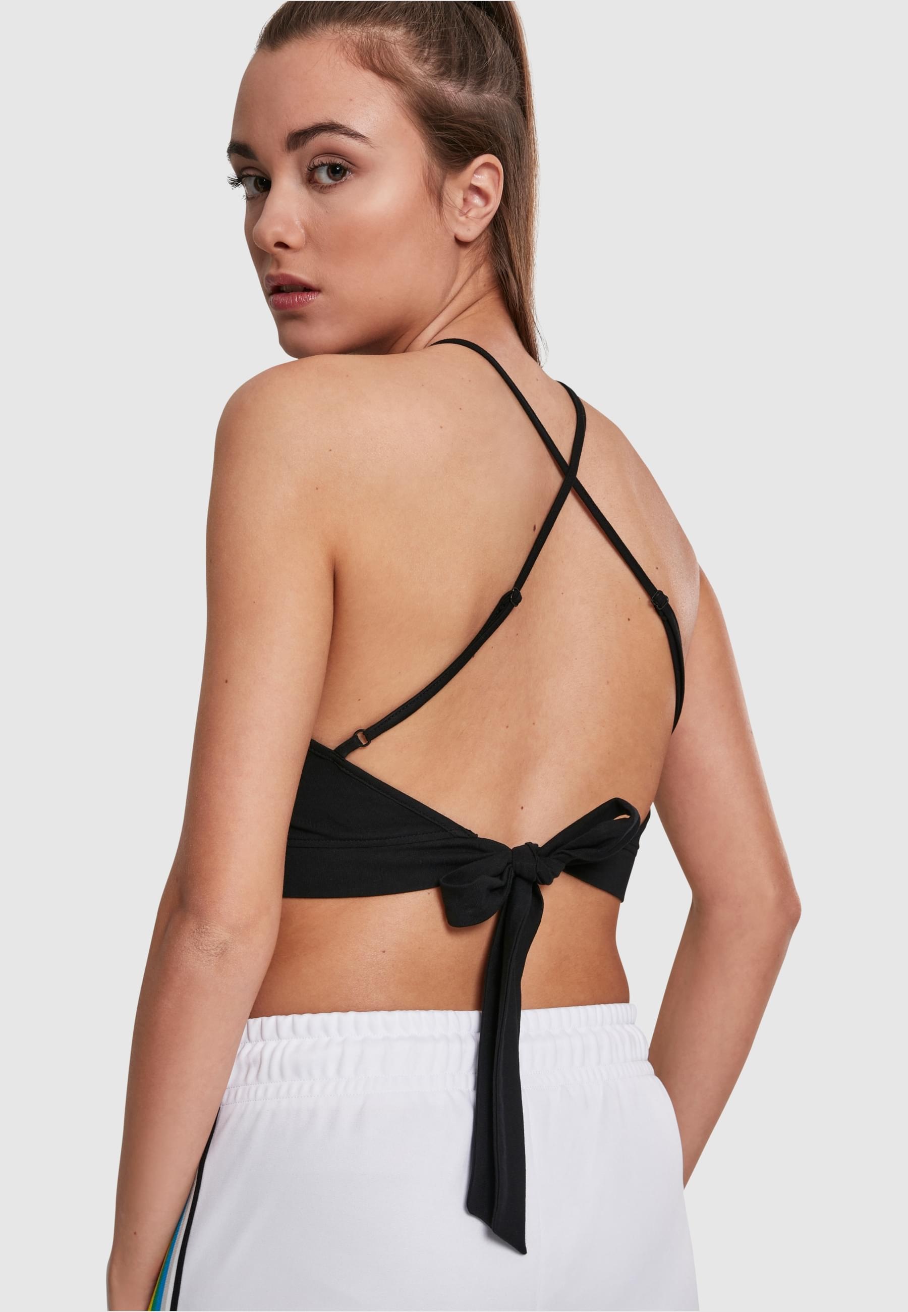 URBAN CLASSICS Muskelshirt »Urban Classics Damen Ladies Triangle Top«, (1 tlg.)