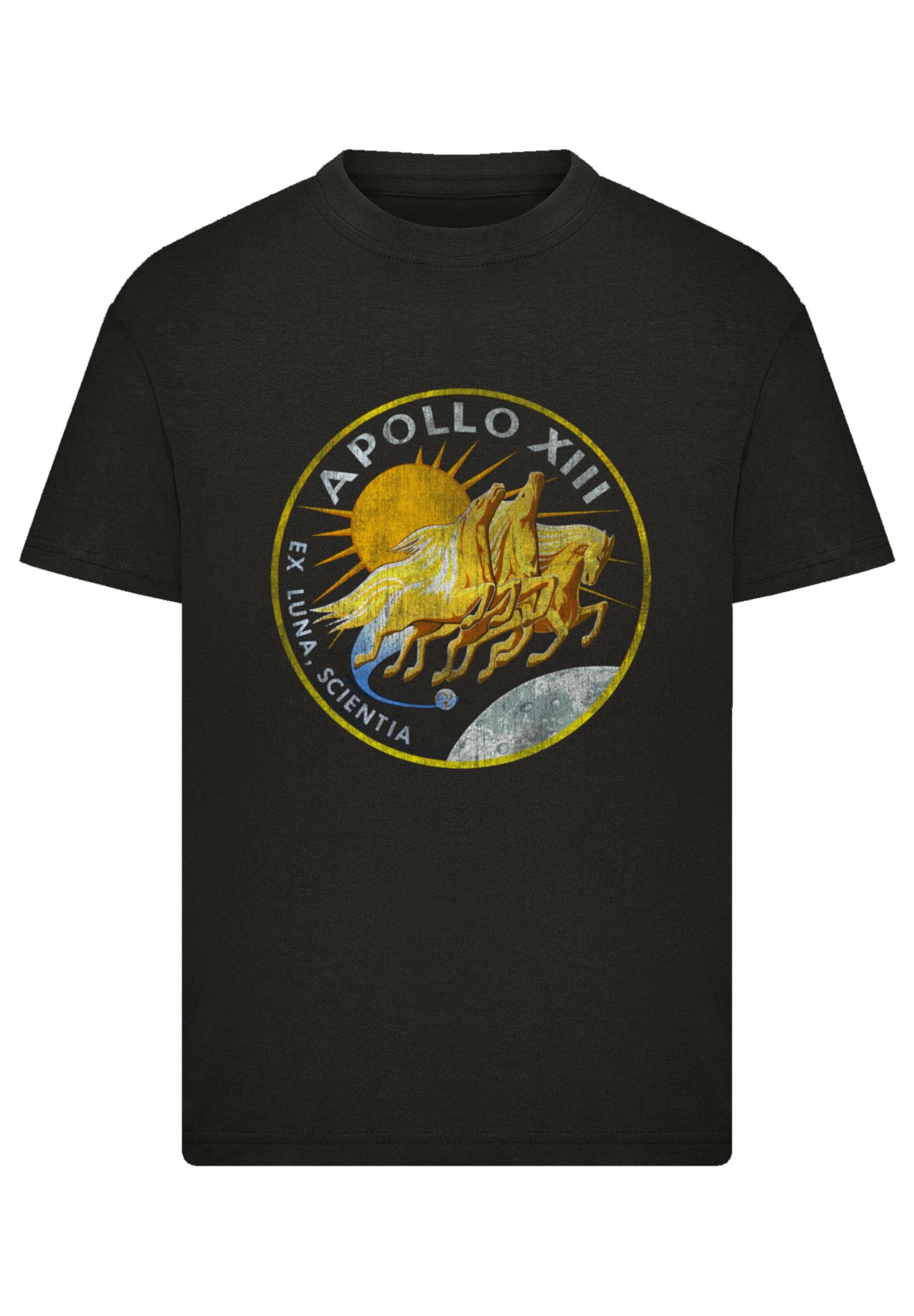 F4NT4STIC T-Shirt »NASA Apollo 13 Mission Badge Distressed«, Premium Qualität