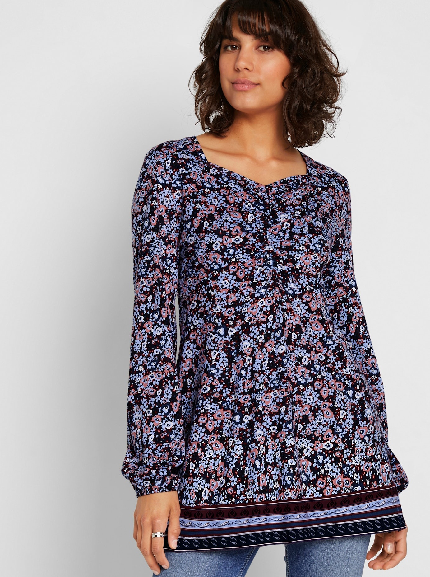 Inspirationen Langarmshirt "Druck-Shirt" 1 Stk. tlg. günstig online kaufen