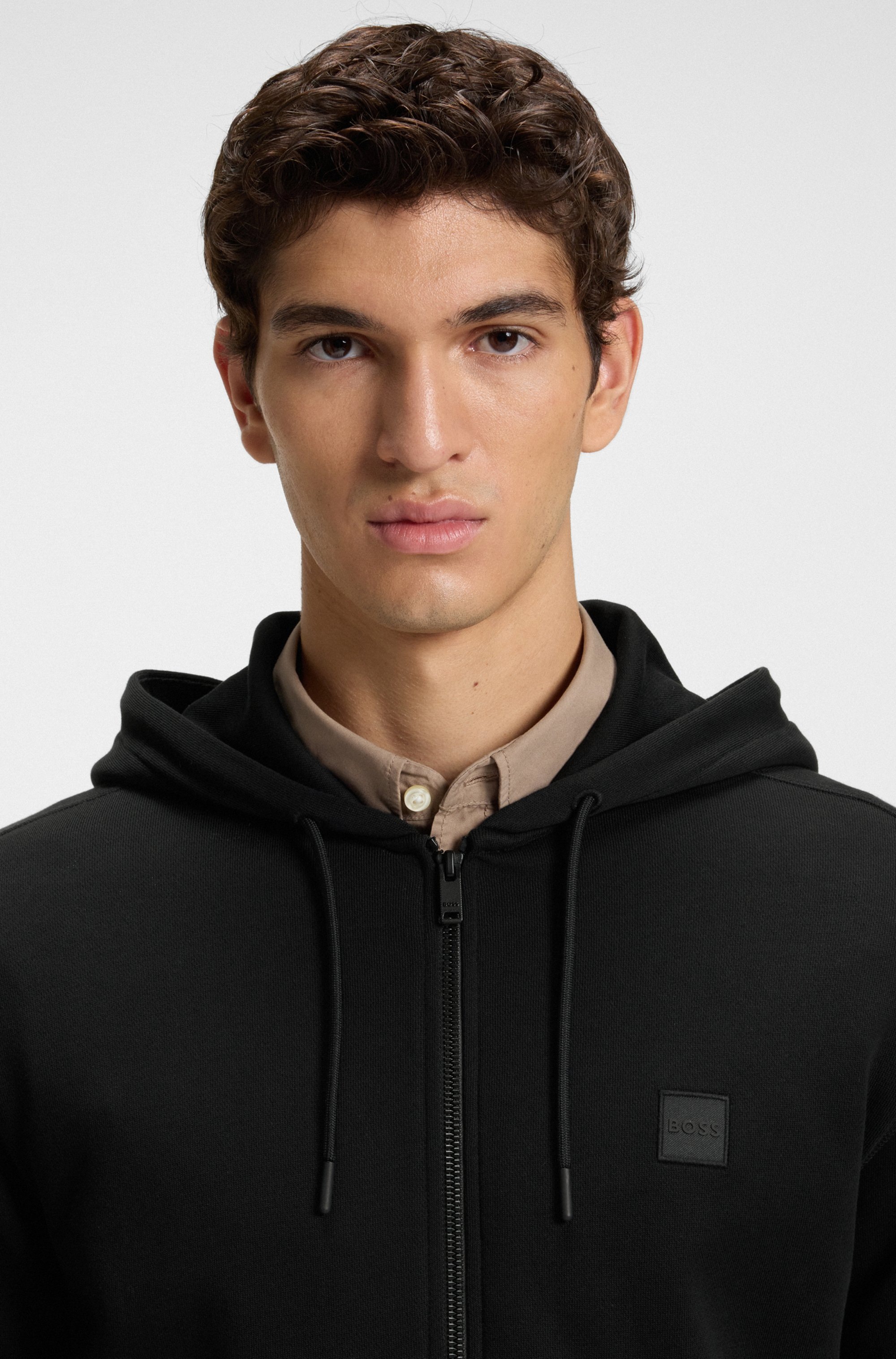 Boss Orange Zetalky Men's Hoodie Black XXL 3