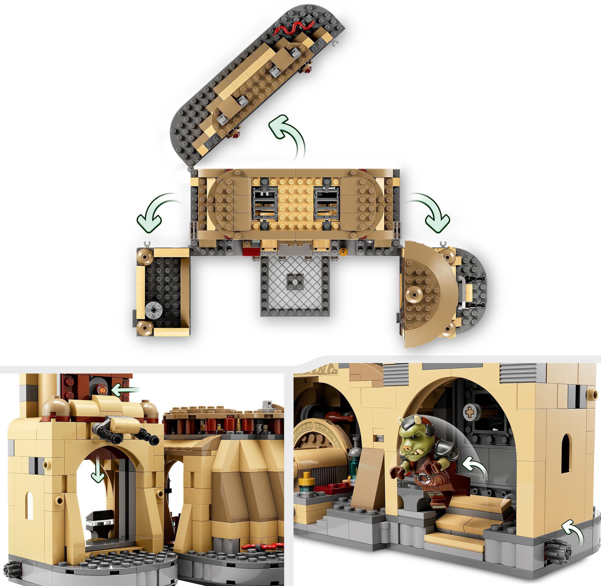 LEGO® Konstruktionsspielsteine »Boba Fetts Thronsaal (75326), LEGO® Star Wars™«, (732 St.), Made in Europe