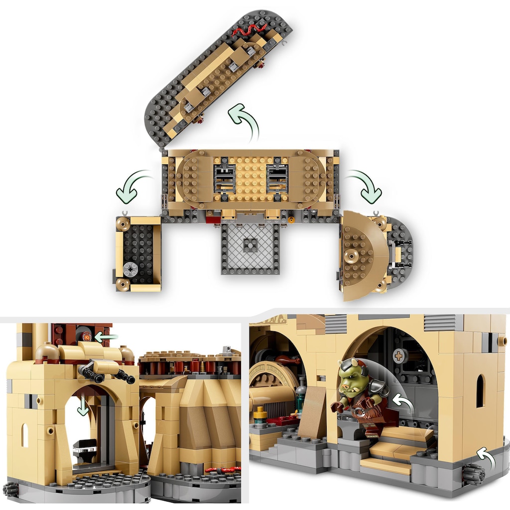 LEGO® Konstruktionsspielsteine »Boba Fetts Thronsaal (75326), LEGO® Star Wars™«, (732 St.)