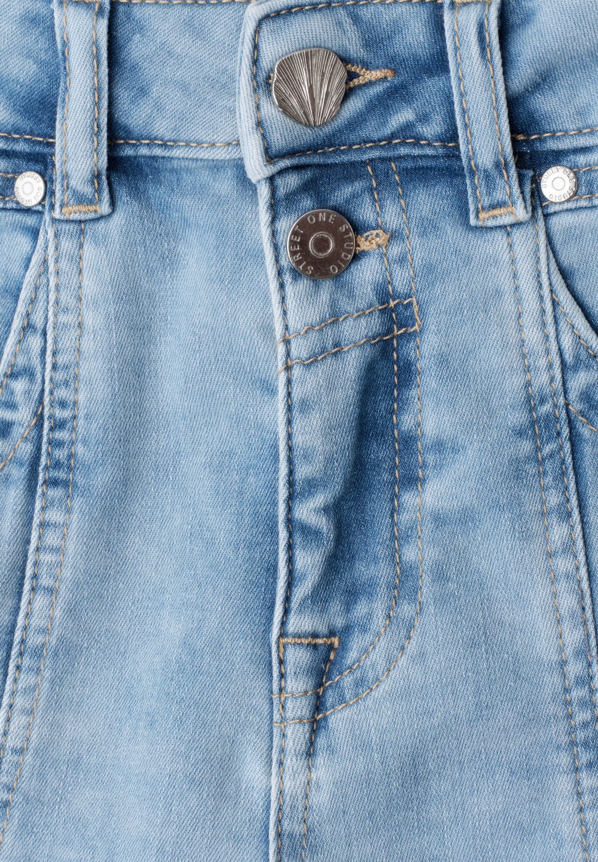 STREET ONE STUDIO Loose-fit-Jeans im Loose Fit