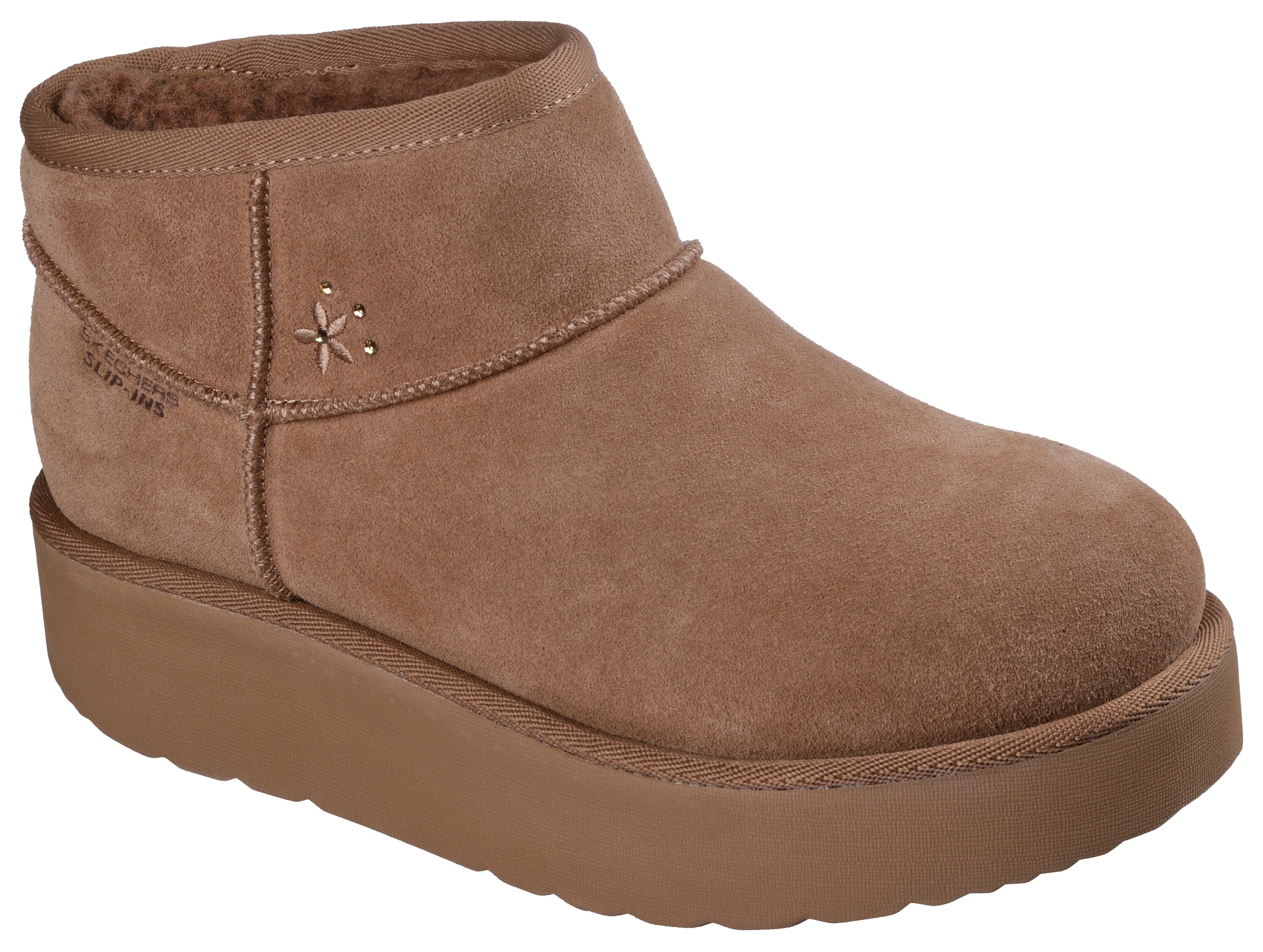 Skechers Winterboots »KEEP COZY«  Snowboots, Schlupfstiefel mit Plateausohle