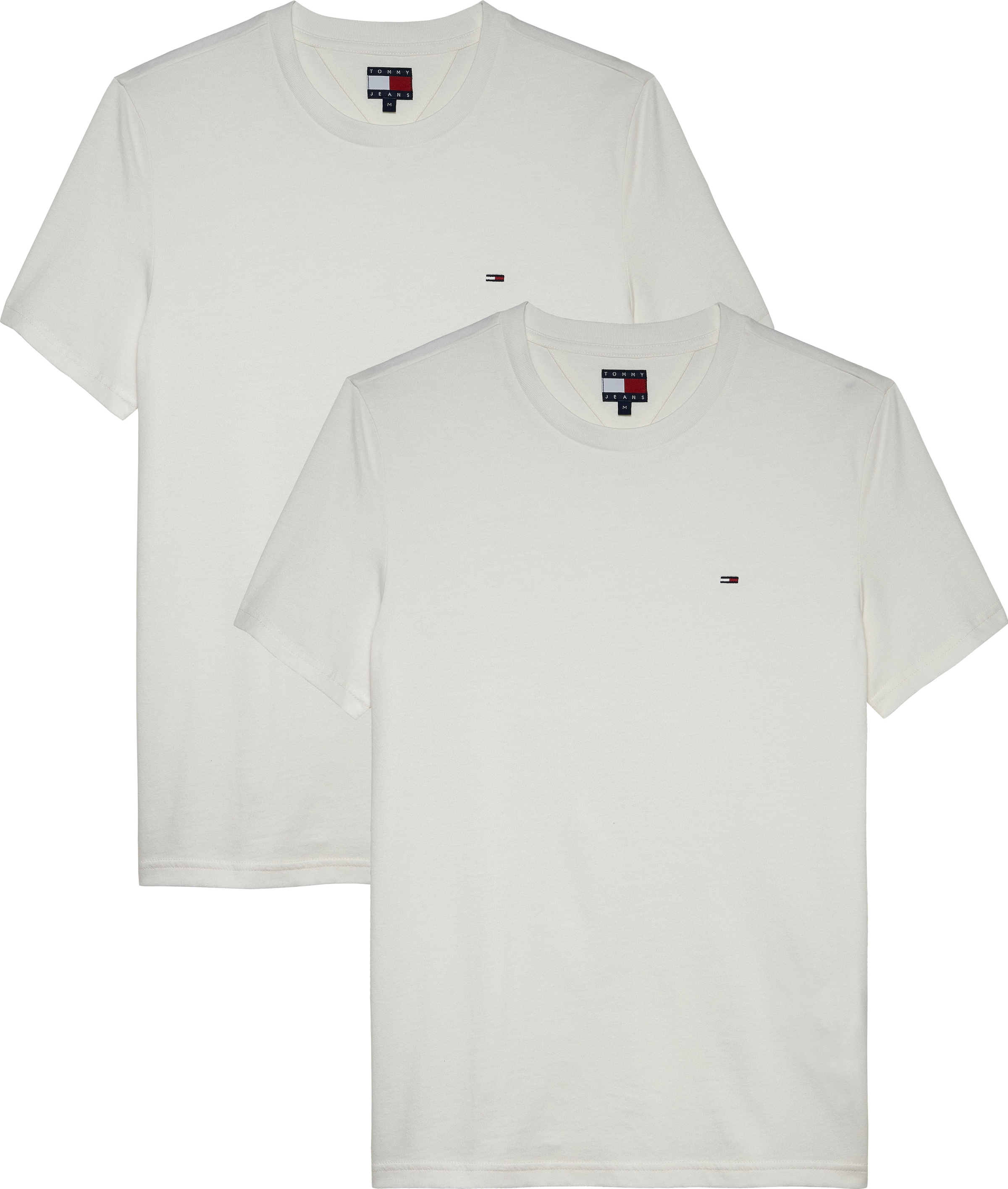Tommy Jeans Rundhalsshirt "TJM XSLIM 2PACK JERSEY TEE EXT", (Packung, 2er-P günstig online kaufen
