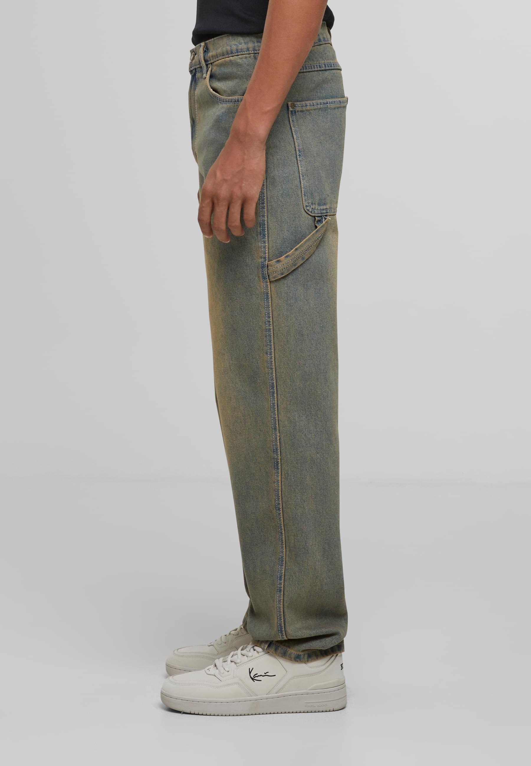 Karl Kani Bequeme Jeans »Karl Kani Herren KK OG Baggy Workwear Denim«, (1 tlg.)