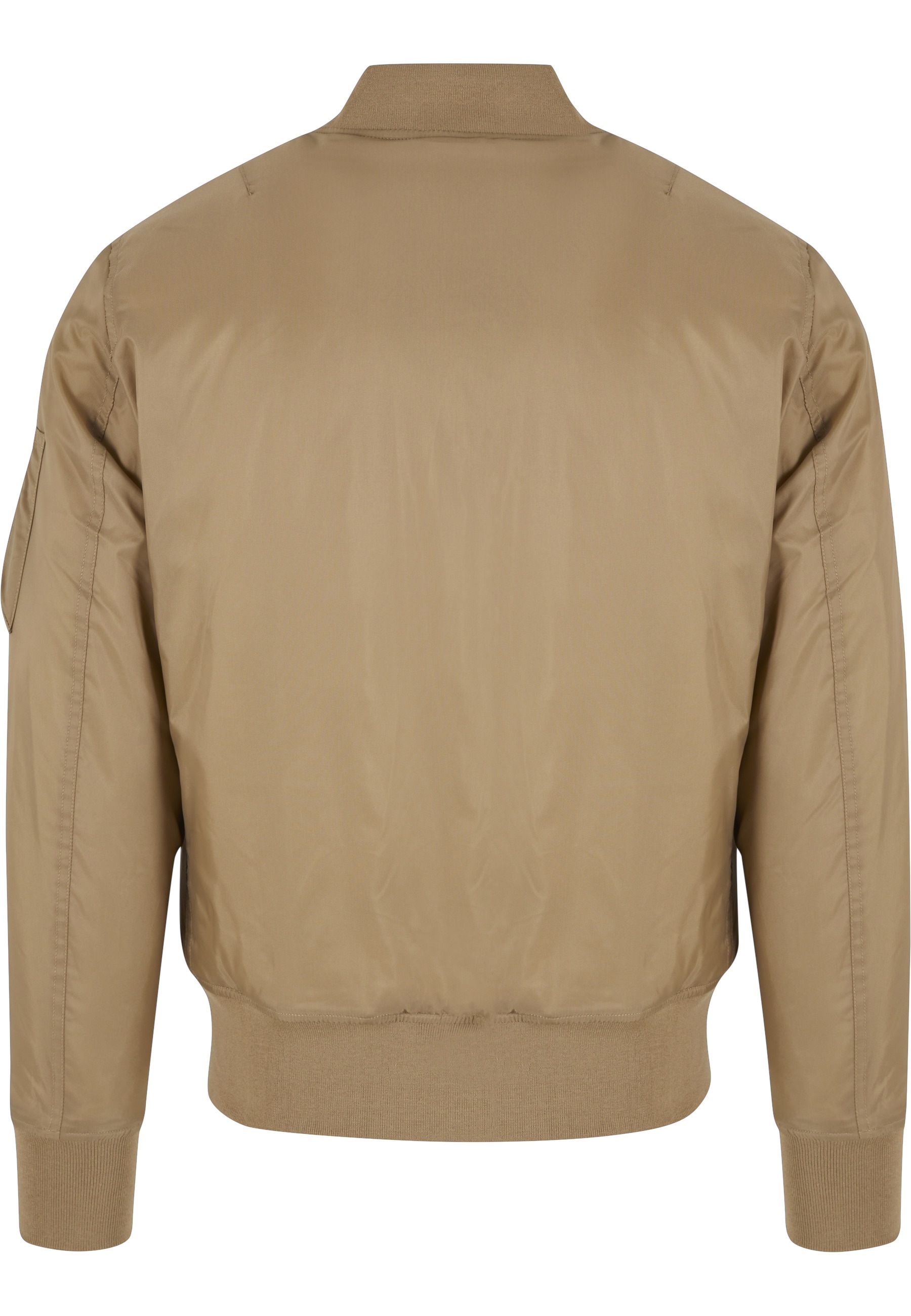 URBAN CLASSICS Anorak »Urban Classics Herren Basic Bomber Jacket« 1 Stk. tlg. ohne Kapuze