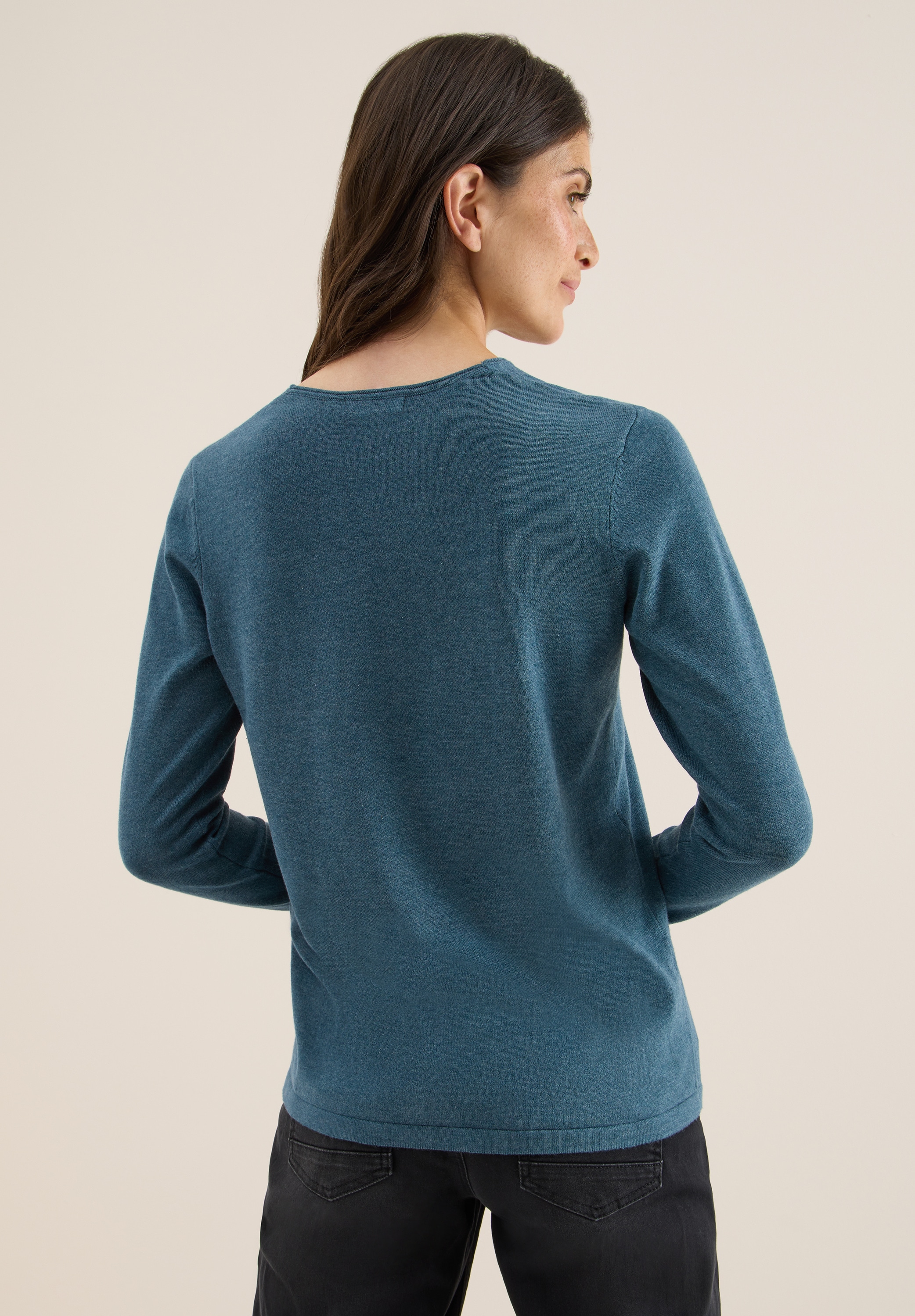 Cecil Strickpullover, im soften Baumwoll-Mix