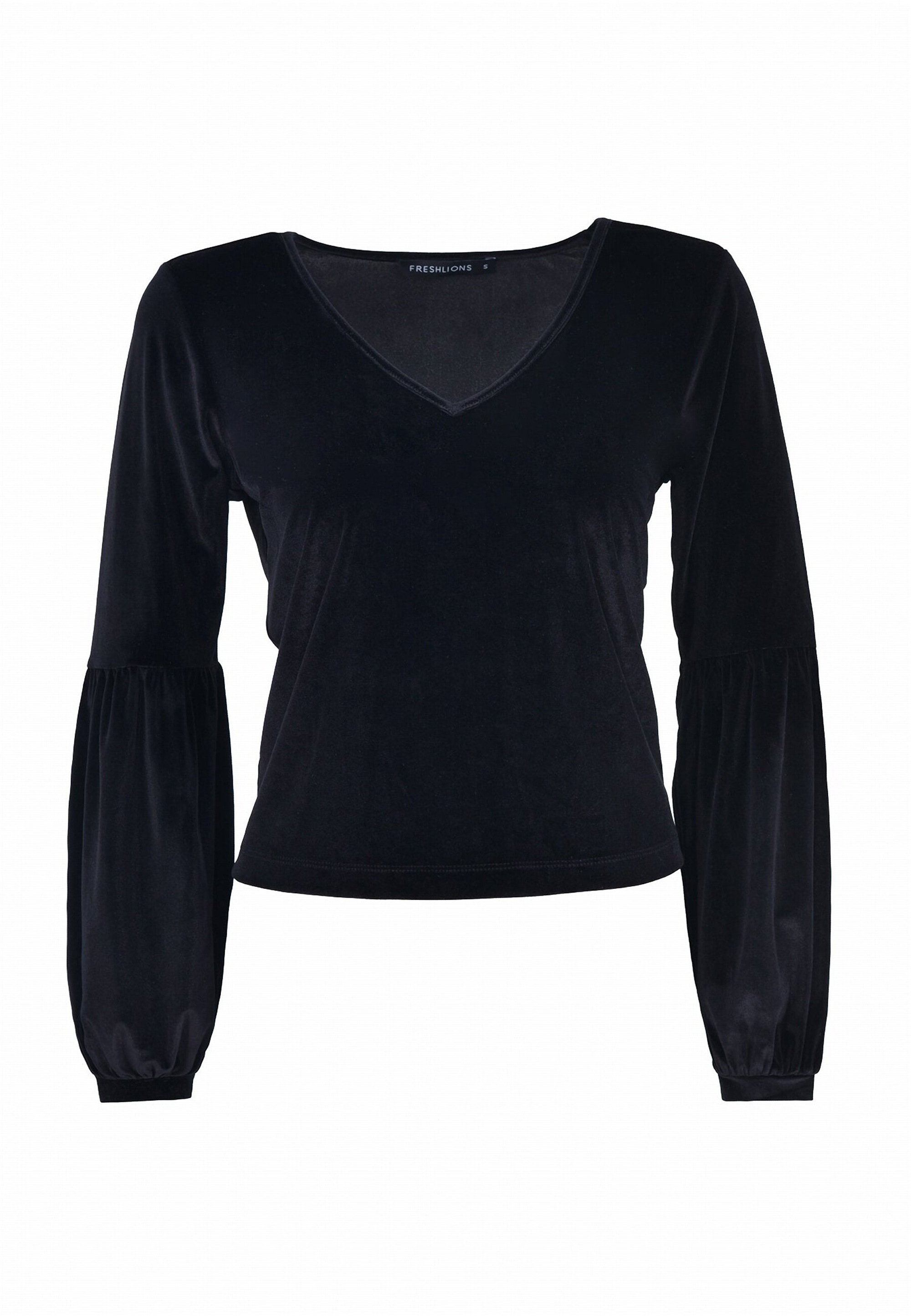 freshlions Langarmshirt »Viveka«, aus samtig, weichem Stoff hergestellt