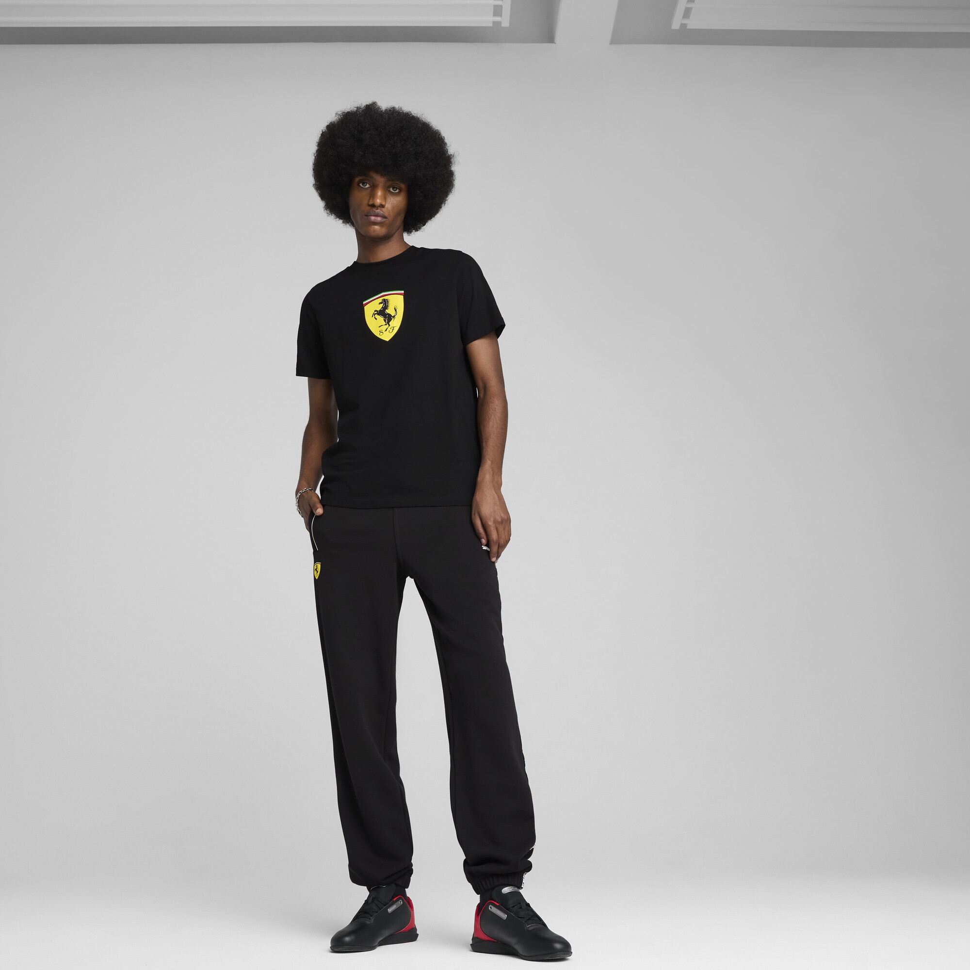 PUMA T-Shirt »Scuderia Ferrari HP Race Coloured Big Shield T-Shirt Herren«