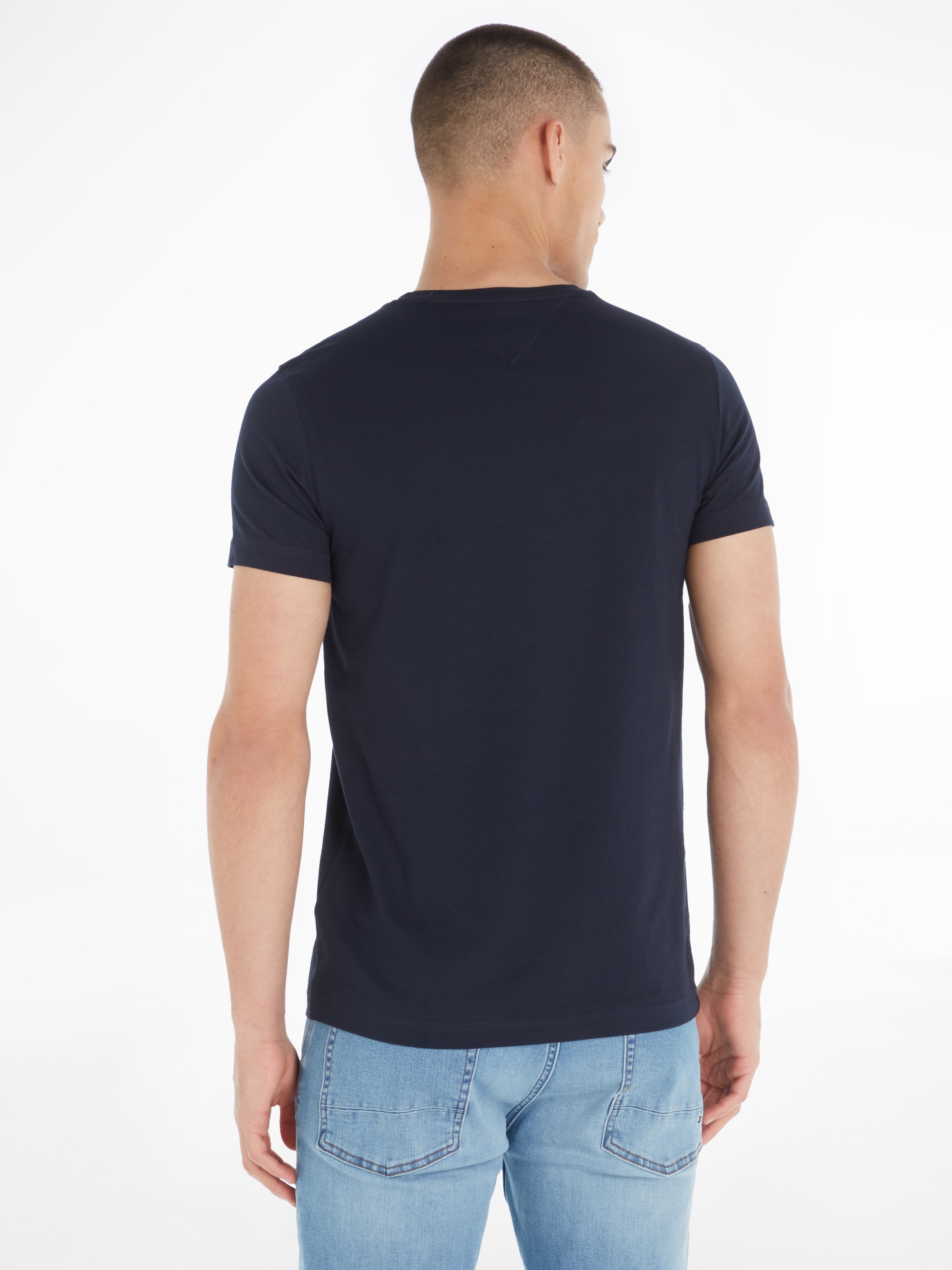 Tommy Hilfiger T-Shirt "CORE STRETCH SLIM C-NECK TEE" günstig online kaufen