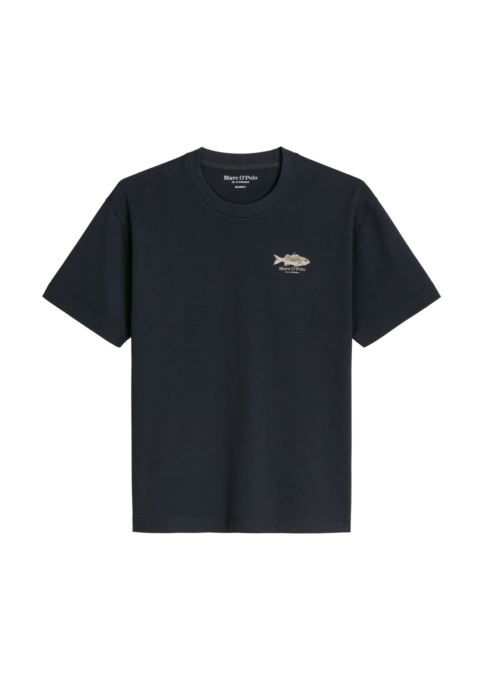 Marc O'Polo T-Shirt »mit maritimem Rückenprint«