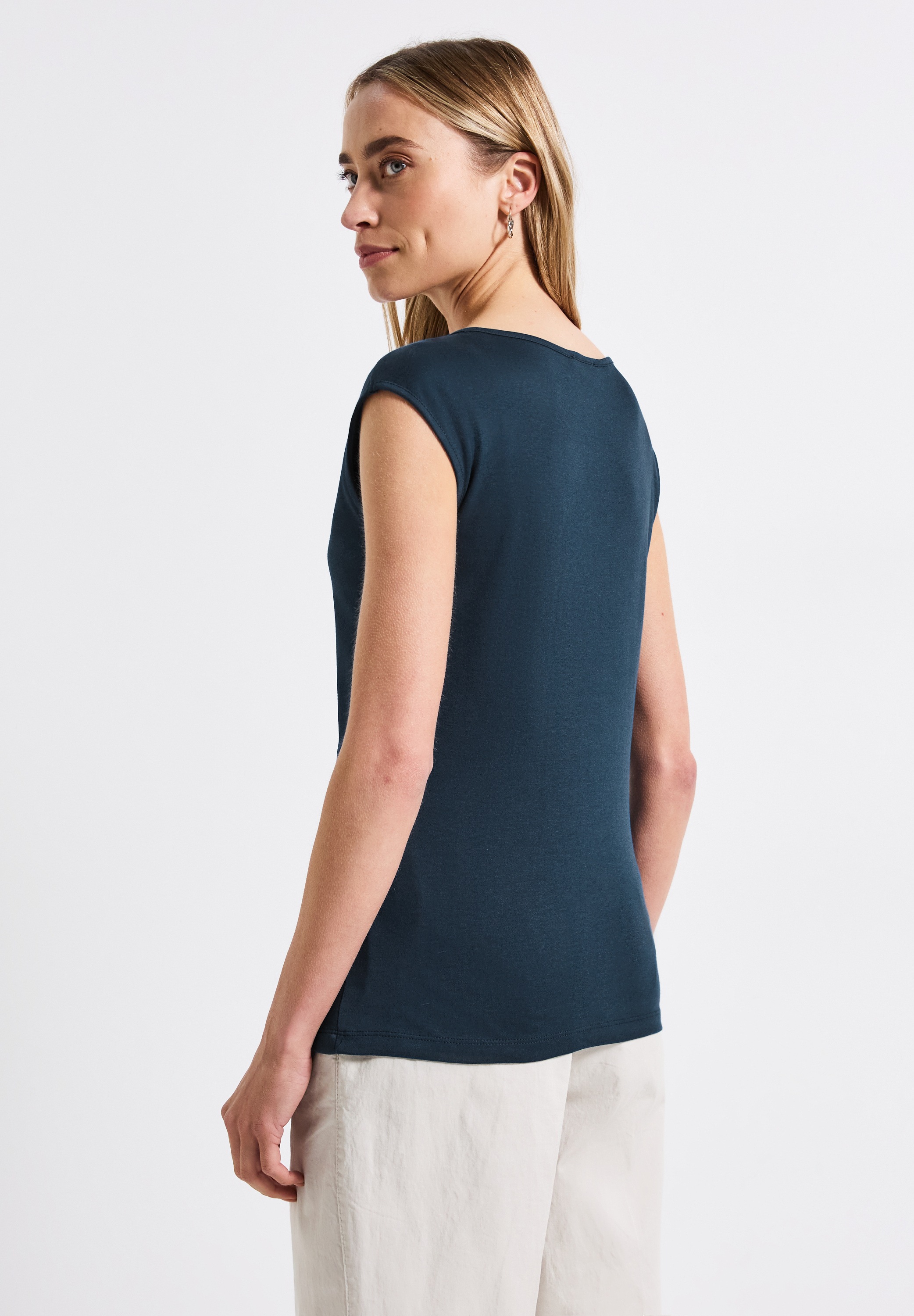 STREET ONE T-Shirt, im soften Baumwoll-Mix günstig online kaufen