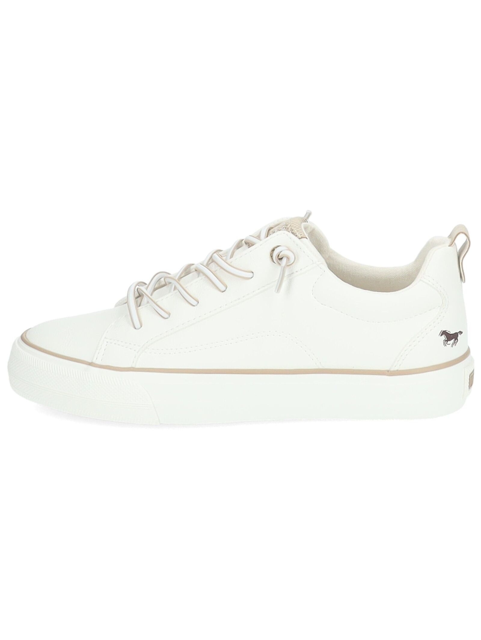 Mustang Shoes Sneaker "Mustang Shoes Sneaker Lederimitat/Textil" günstig online kaufen