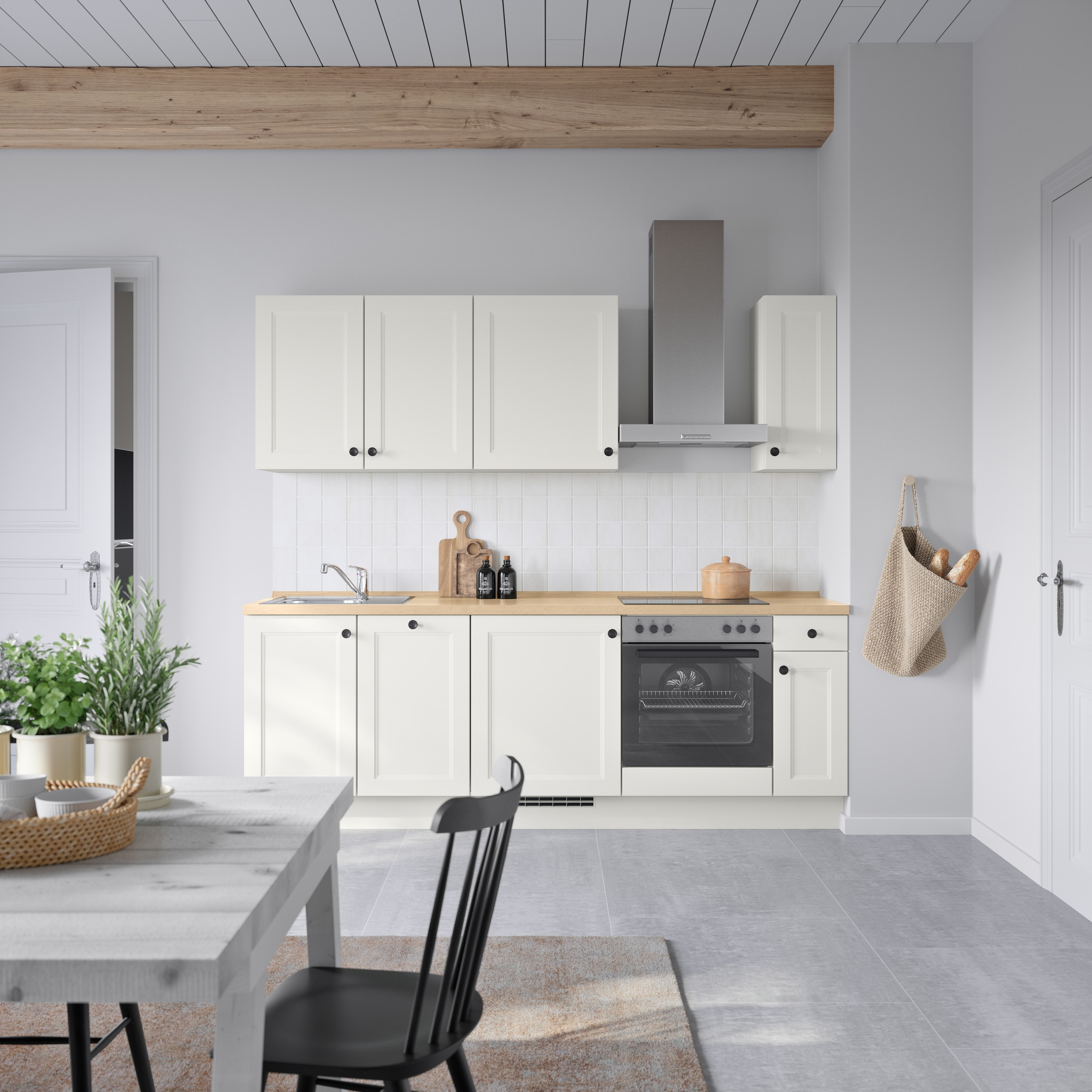 nobilia® Küchenzeile »"Cascada I"«, vormontiert, Ausrichtung wählbar, Breite 240 cm, wahlw. mit E-Geräten