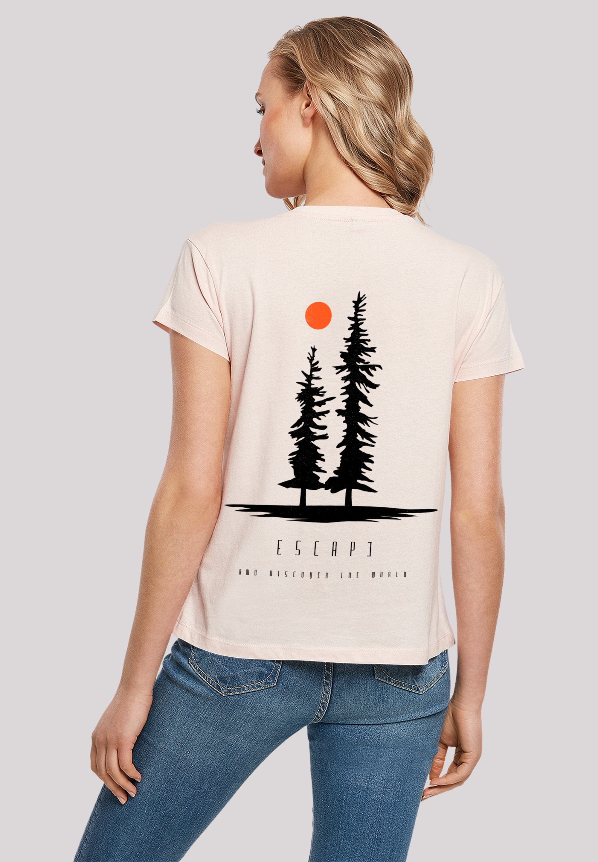 F4NT4STIC T-Shirt "Escape Discover the World Pinetree", Discover the World günstig online kaufen