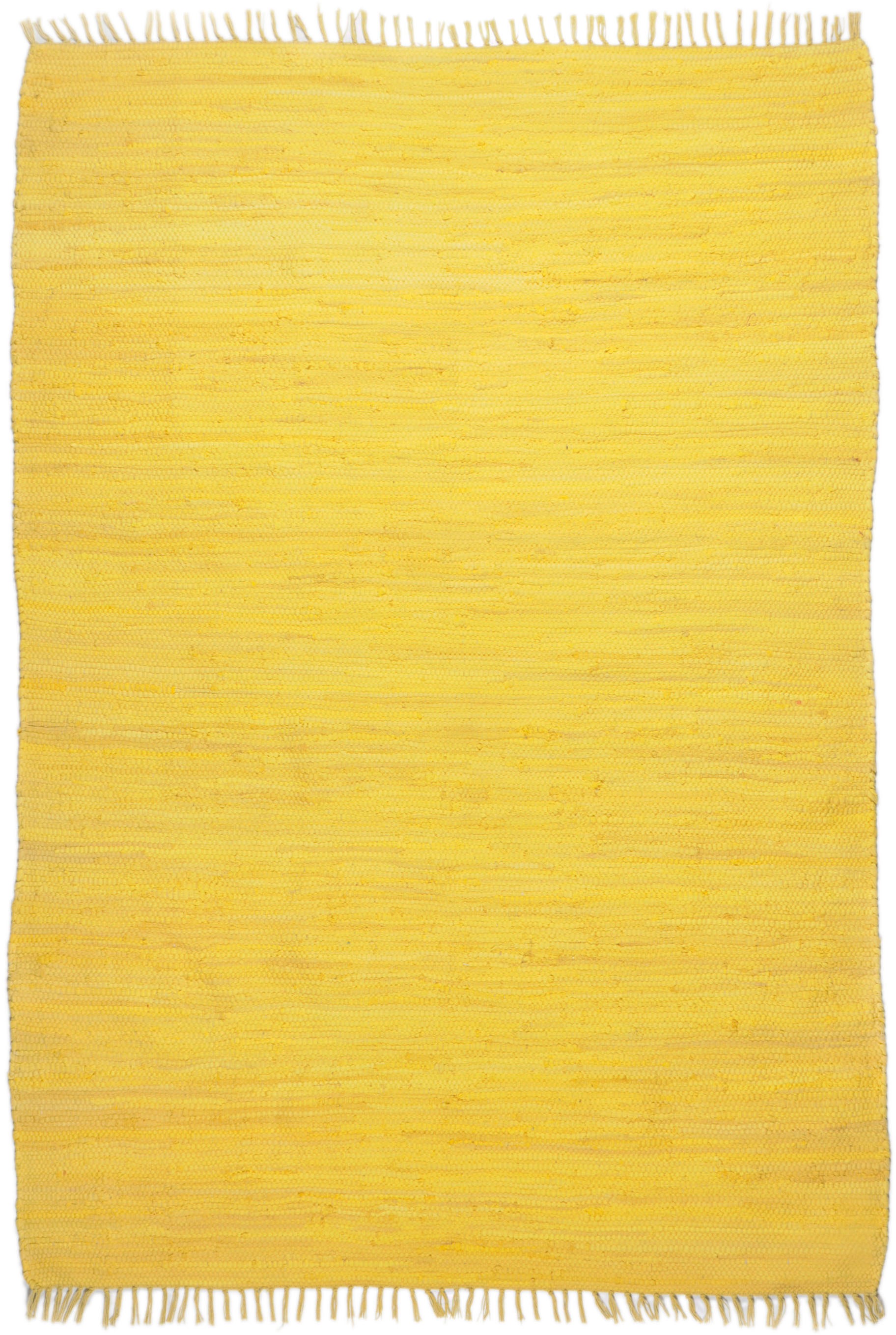 THEKO Teppich "Happy Cotton Fleckerl, handgewebt" rechteckig 5 mm Höhe Flac günstig online kaufen