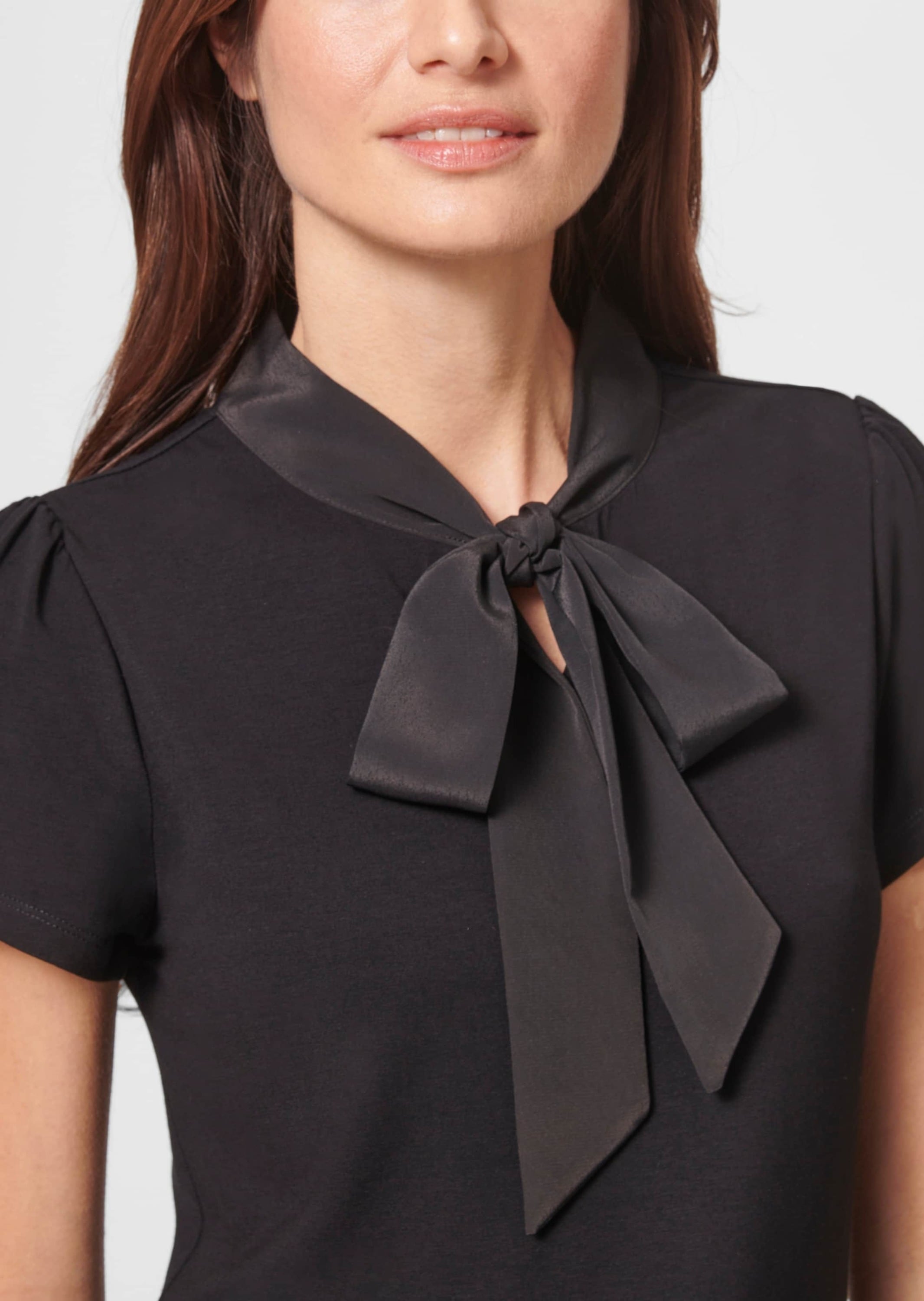 MADELEINE Kurzarmshirt »Shirt Edel-Shirt mit Schluppe«