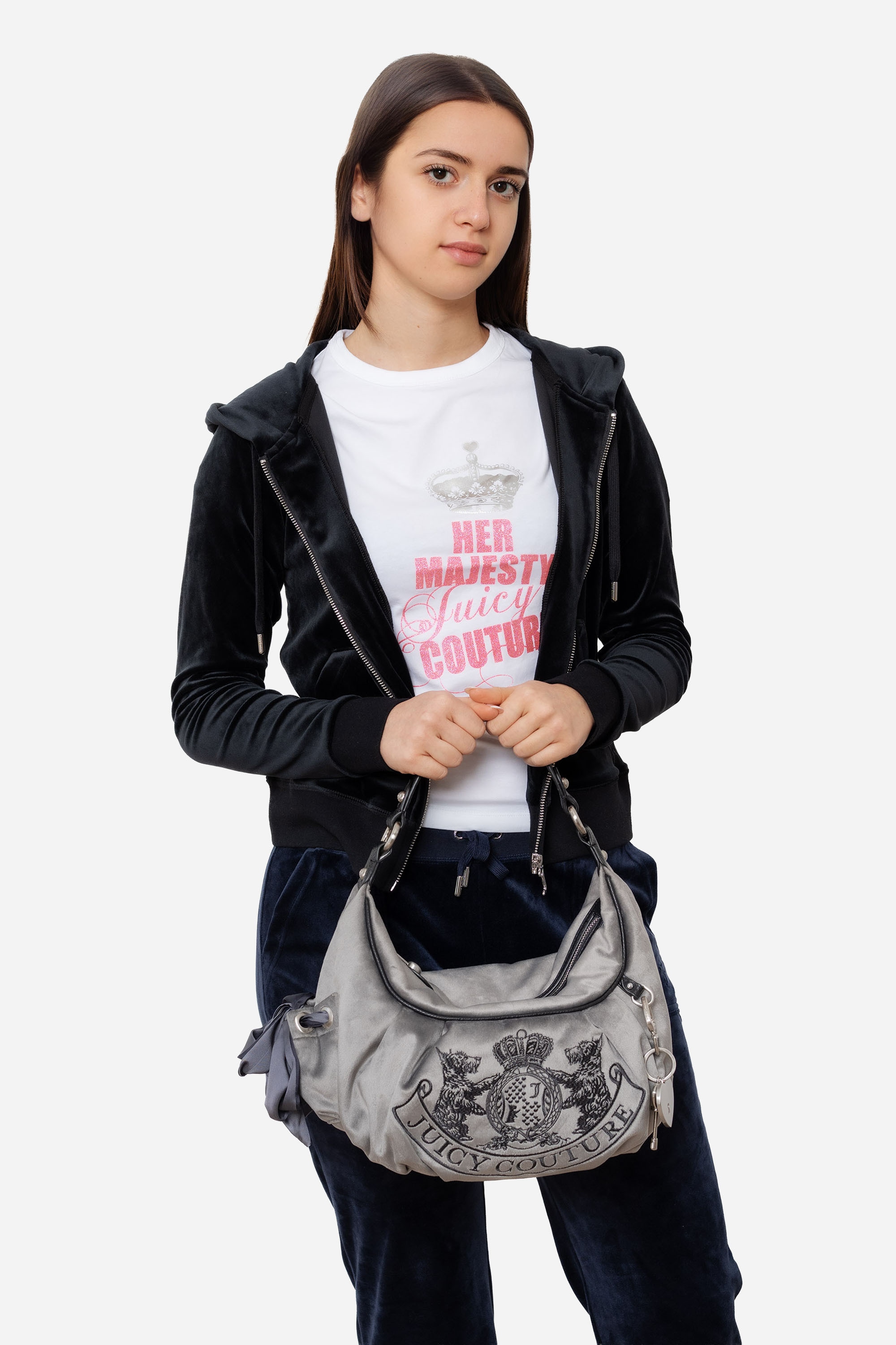 Juicy Couture Schultertasche »DAYDREAMER MEDIUM HOBO BAG Damen« Schultertasche Damen, Shopper, Handtasche, Fashion, Lifestyle, Sale