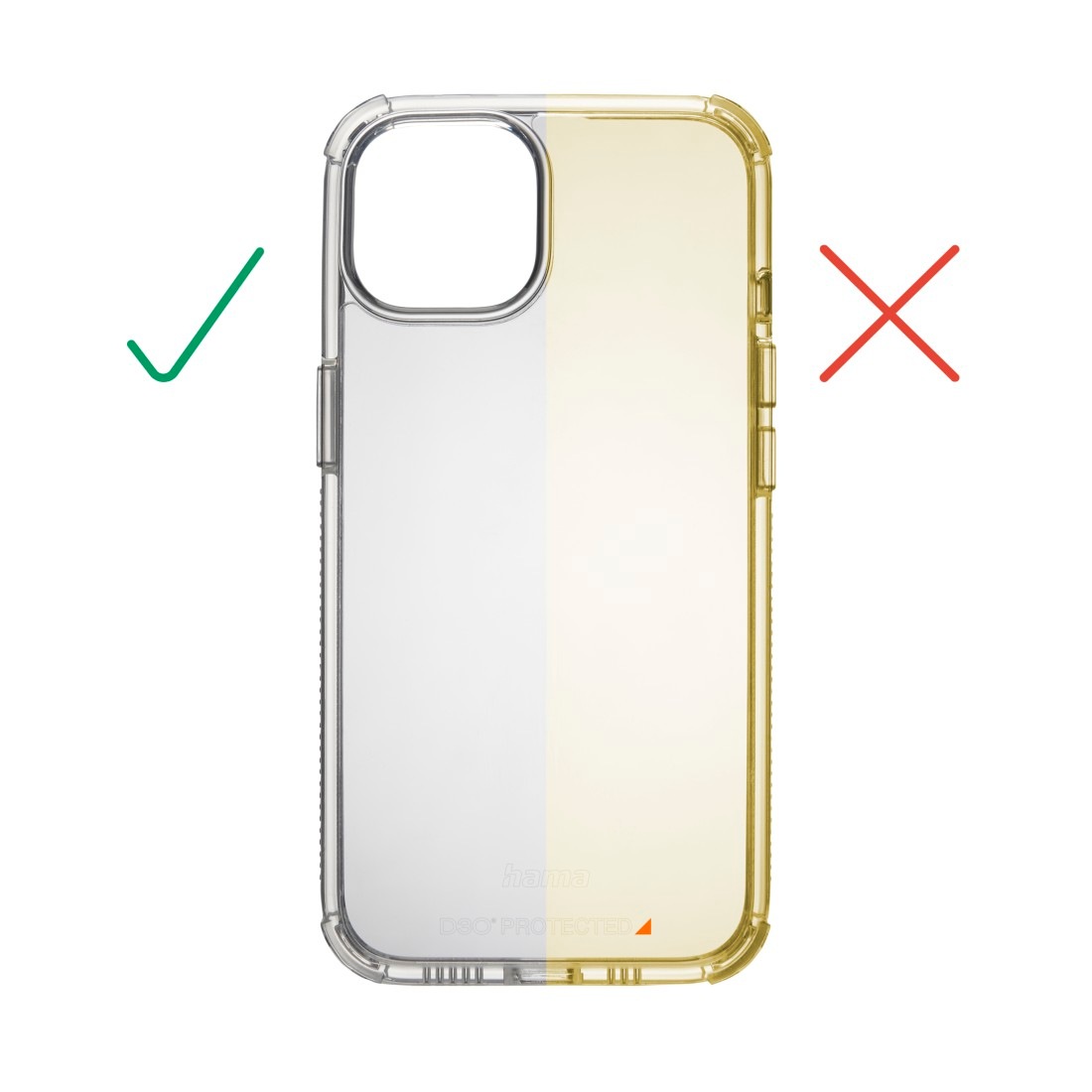 Hama Smartphone-Hülle »Handyhülle „Extreme Protect“ f. iPhone 15 Plus (stoßfest, sturzsicher)«, iPhone 15 Plus, D3O-lizenzierte Handyhülle