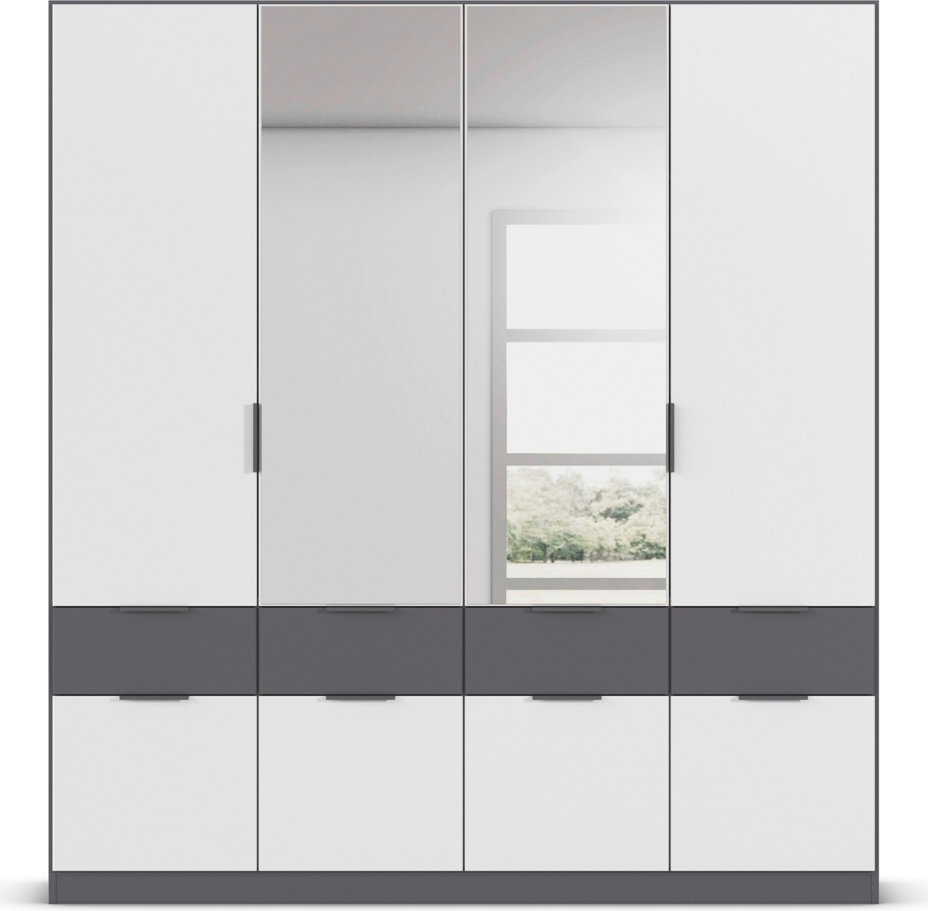 rauch Kleiderschrank "Kleiderschrank Schrank Garderobe Wäscheschrank DUNDEE günstig online kaufen